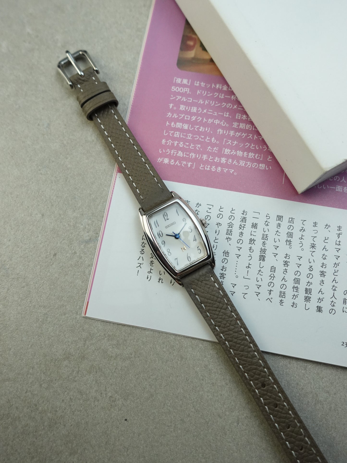 Ladies Seiko Noie Tonneau