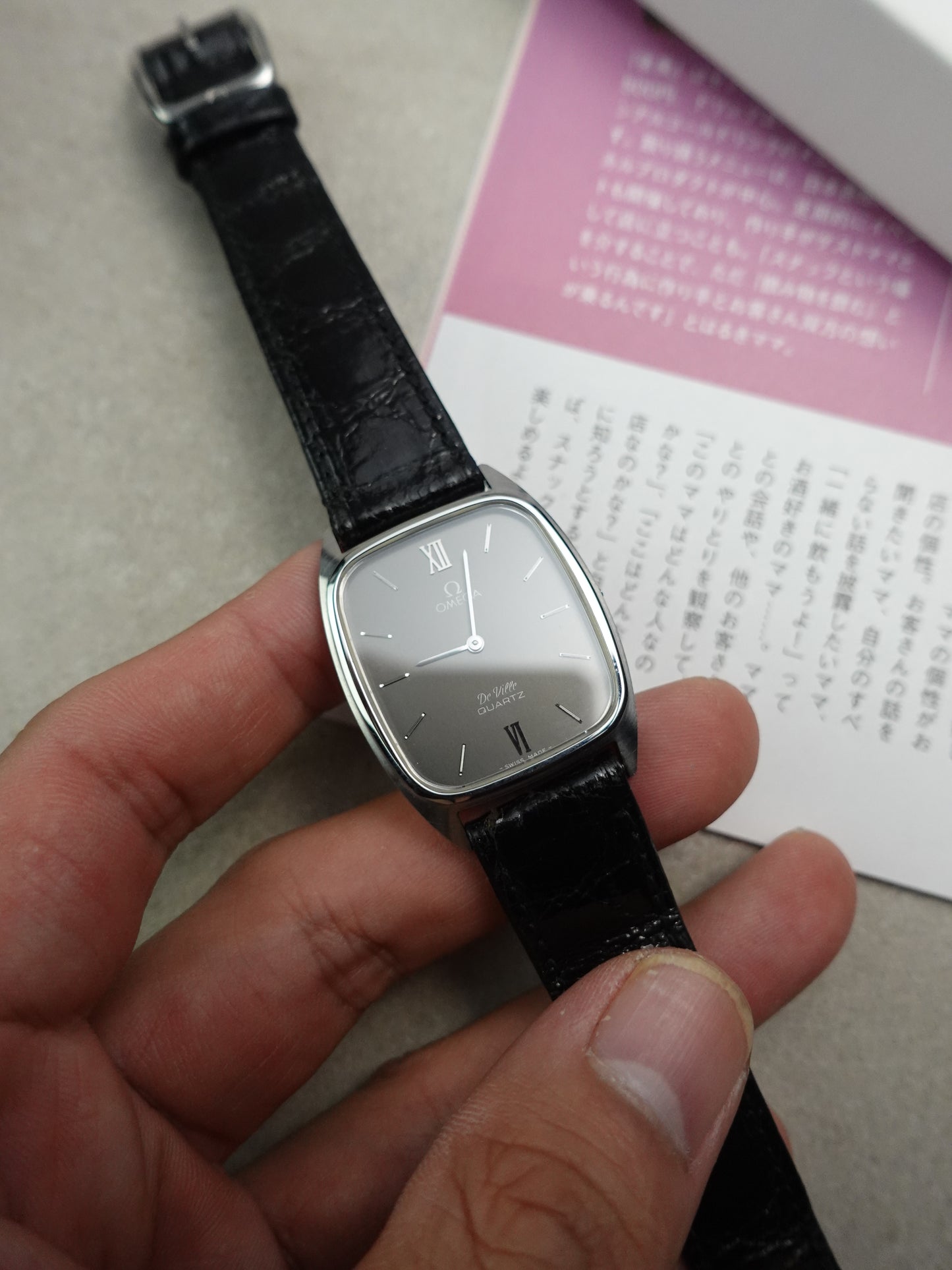 Omega De-ville Quartz Elipse