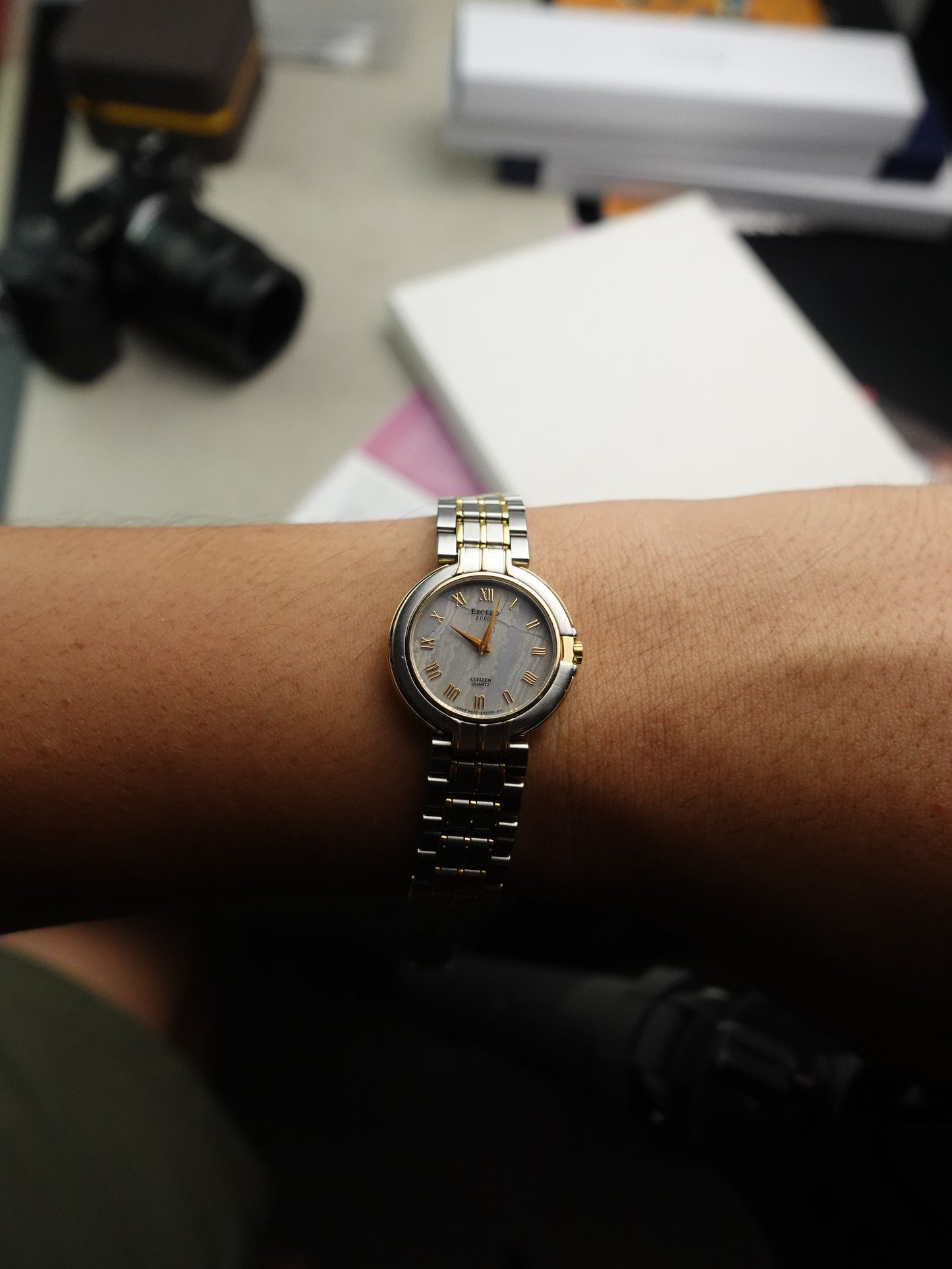 Ladies Citizen Exceed Bracelet with Stone Dial
