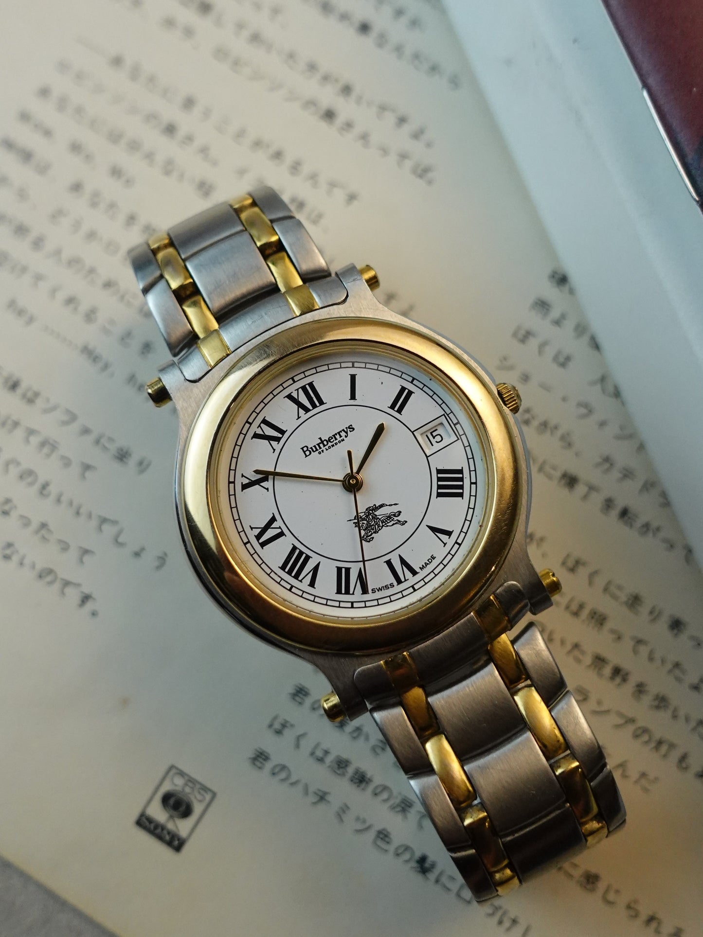 Men's Burberry 8100 Swiss made
