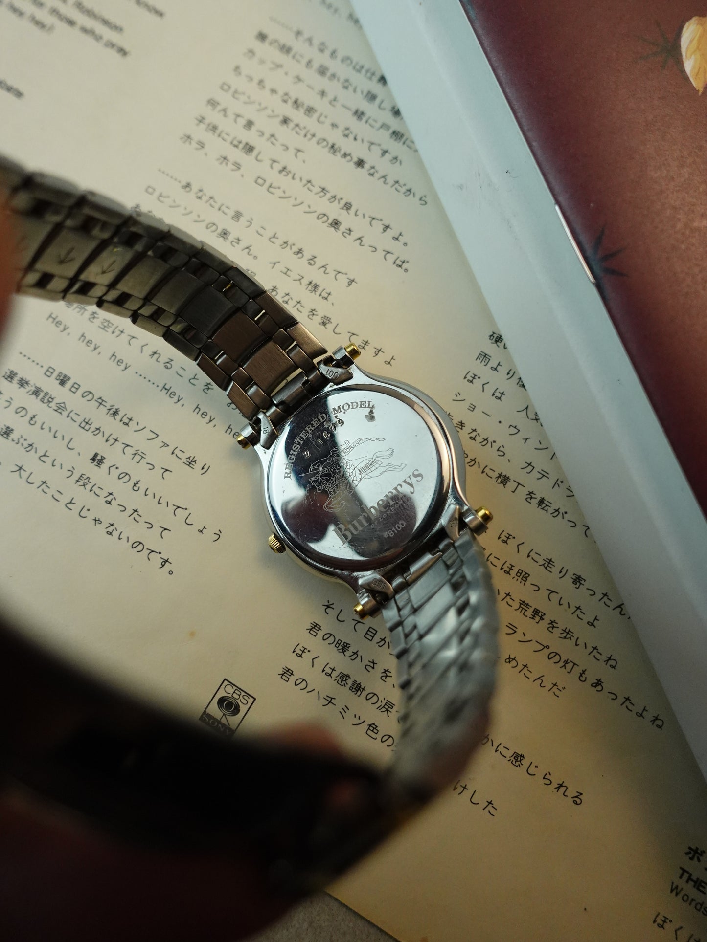 Men's Burberry 8100 Swiss made