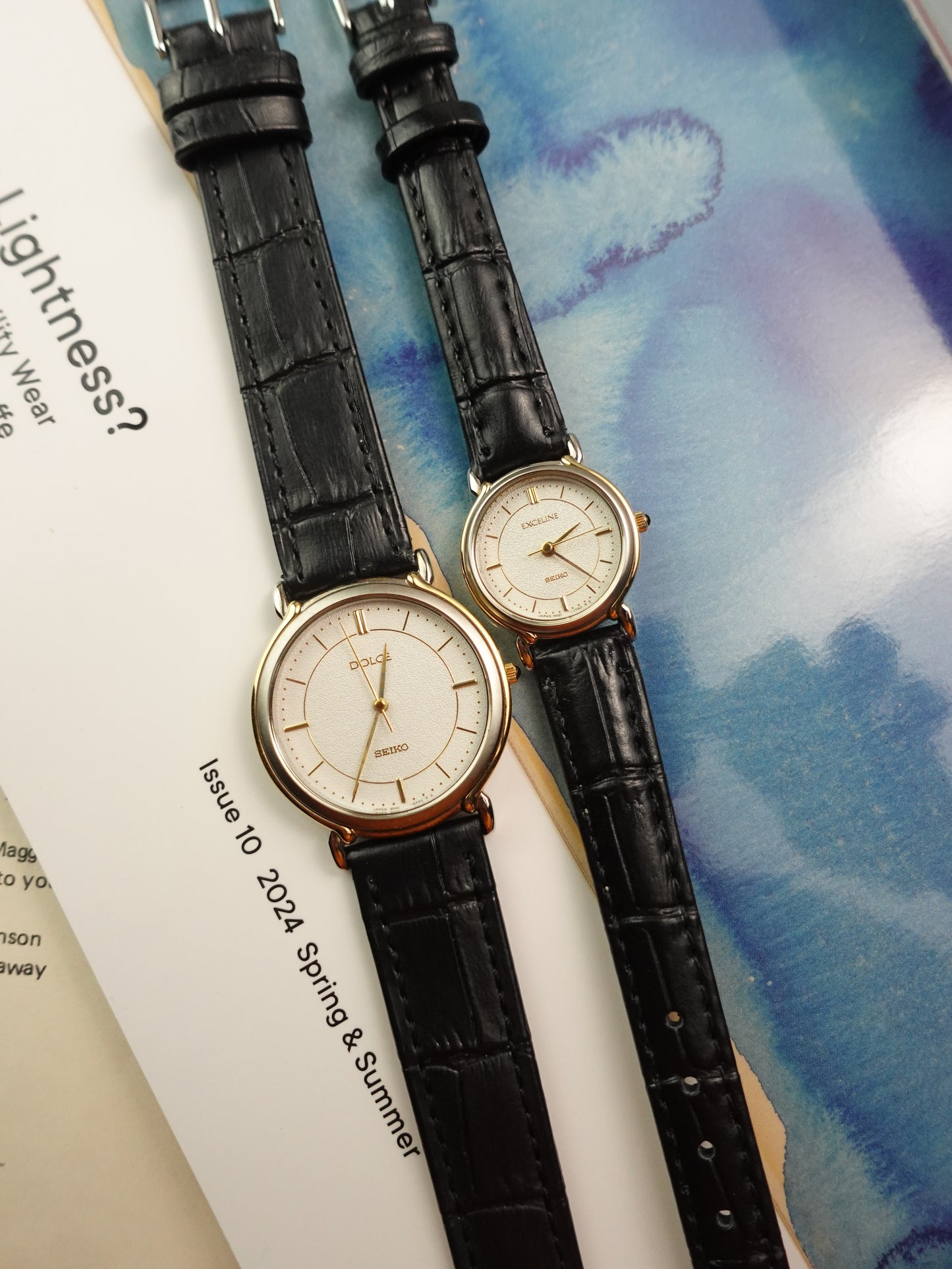 Couple seiko exceline and dolce