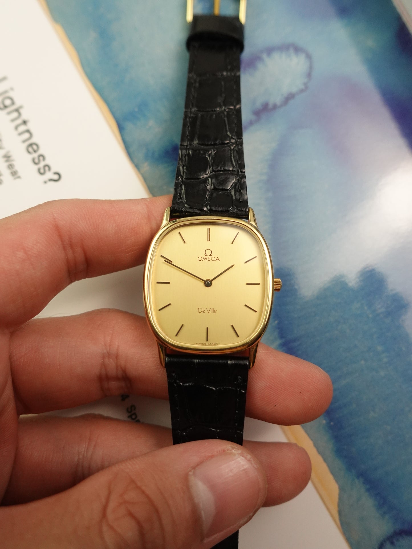 Men's Omega Quartz Elipse De-vlle