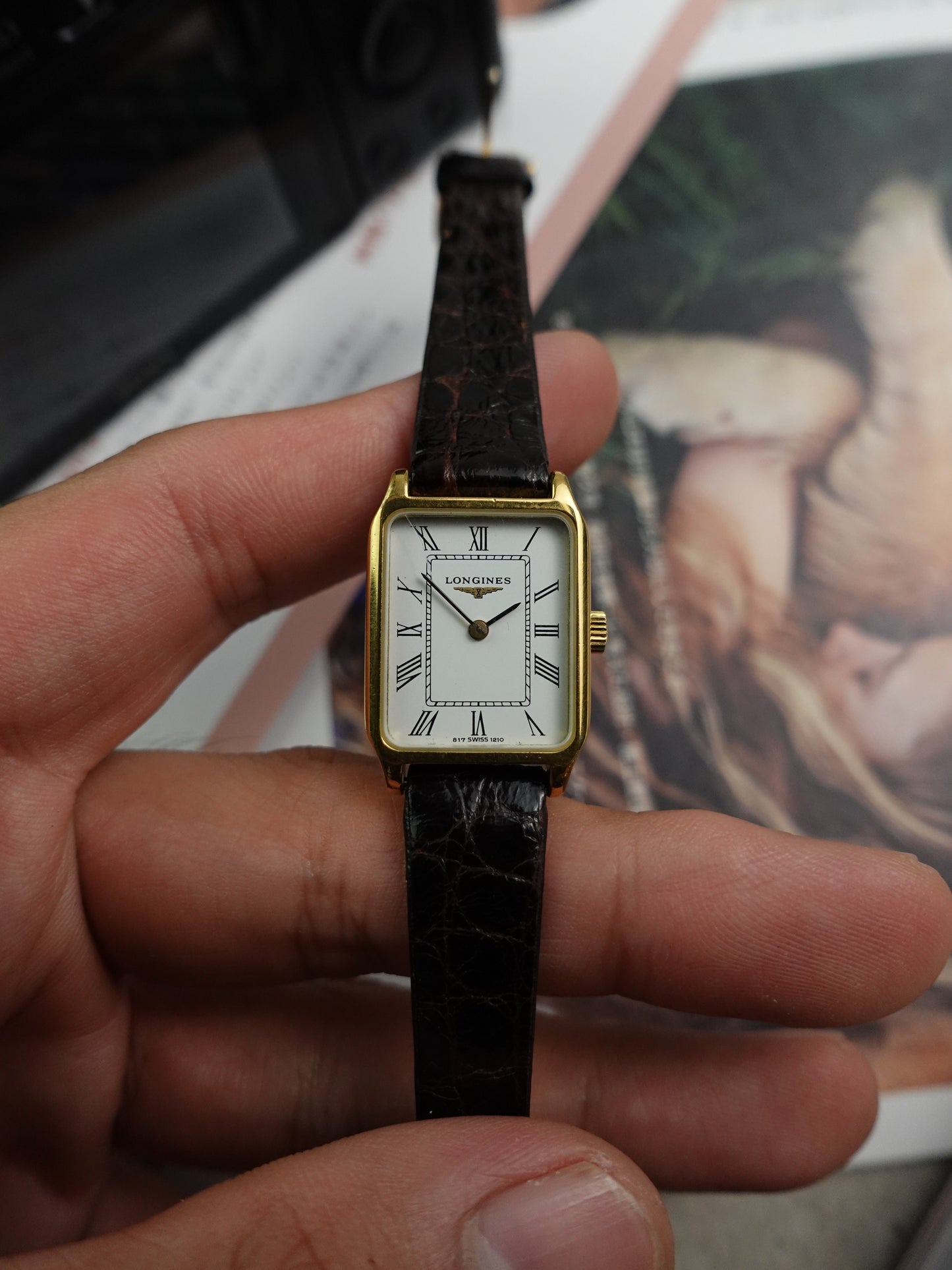 Ladies Longines Roman Numeral Manual Winding