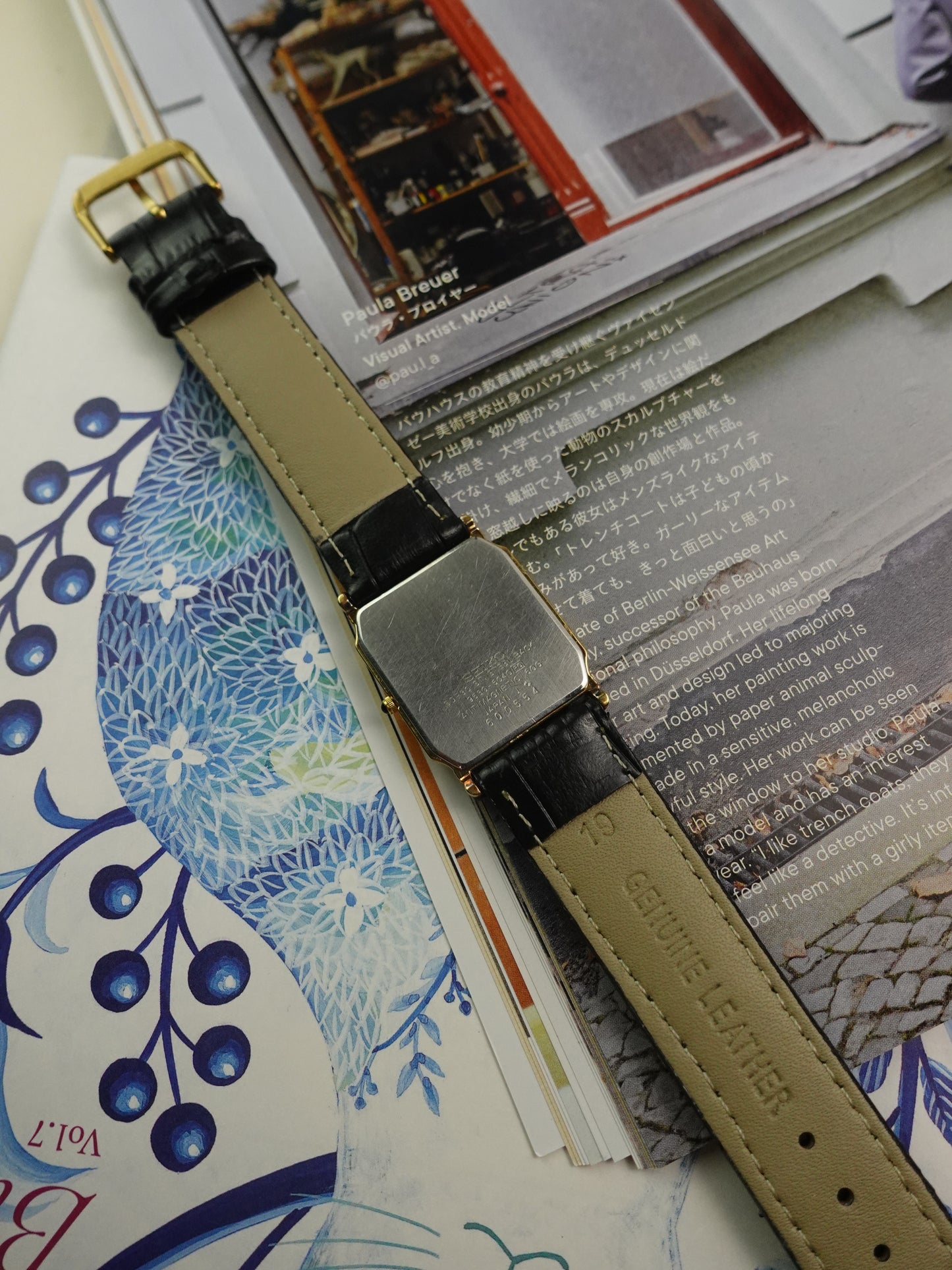 Seiko Dolce 9530-5040 art deco case