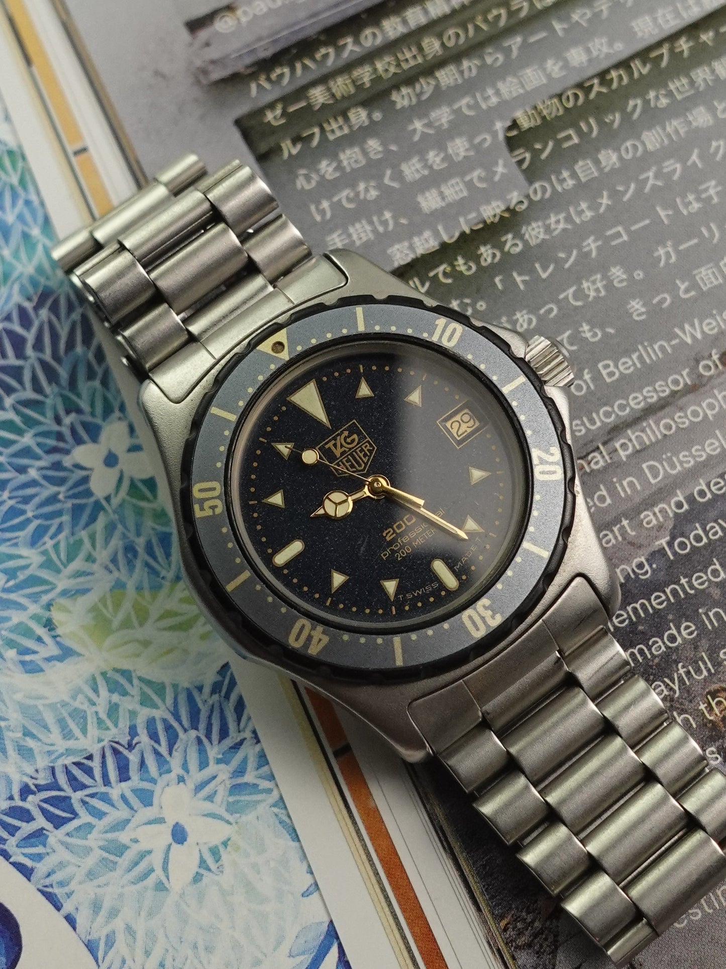 Men's Tag Heuer 2000 Professional 972.613 Ghost Dial