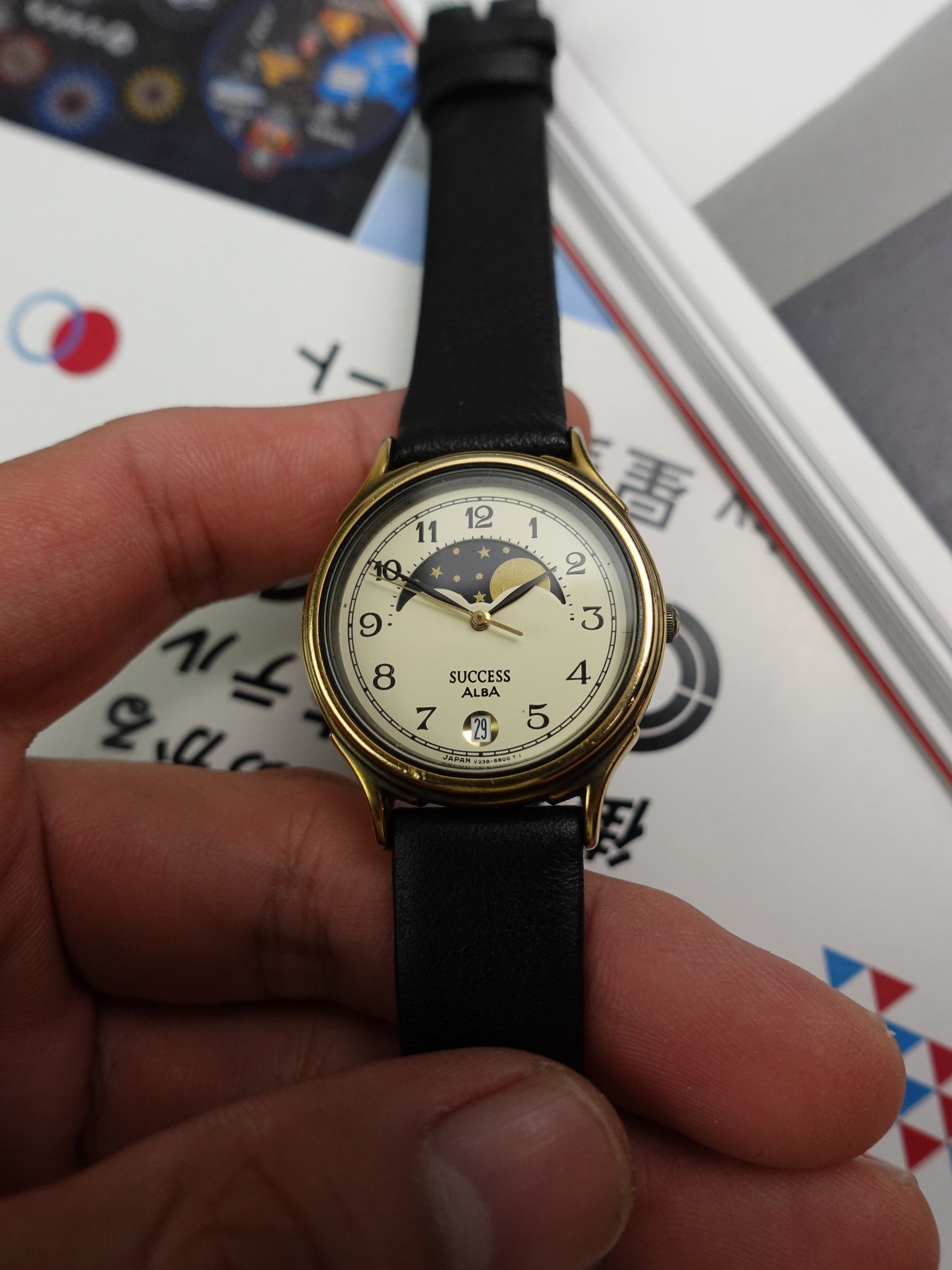 Seiko Alba Success Moonphase