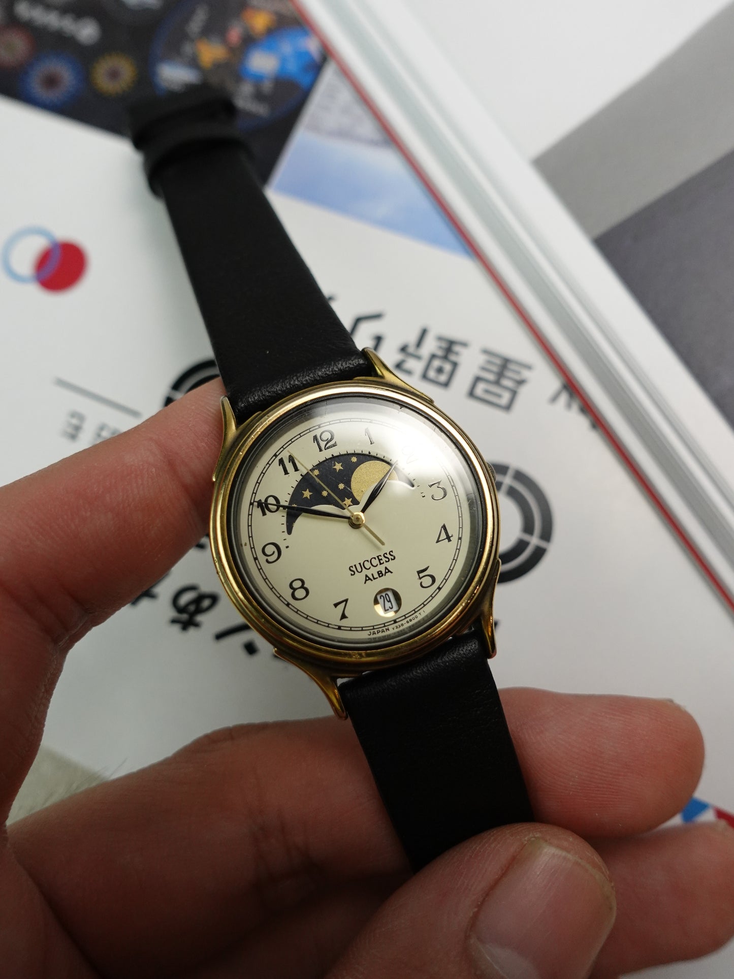 Seiko Alba Success Moonphase