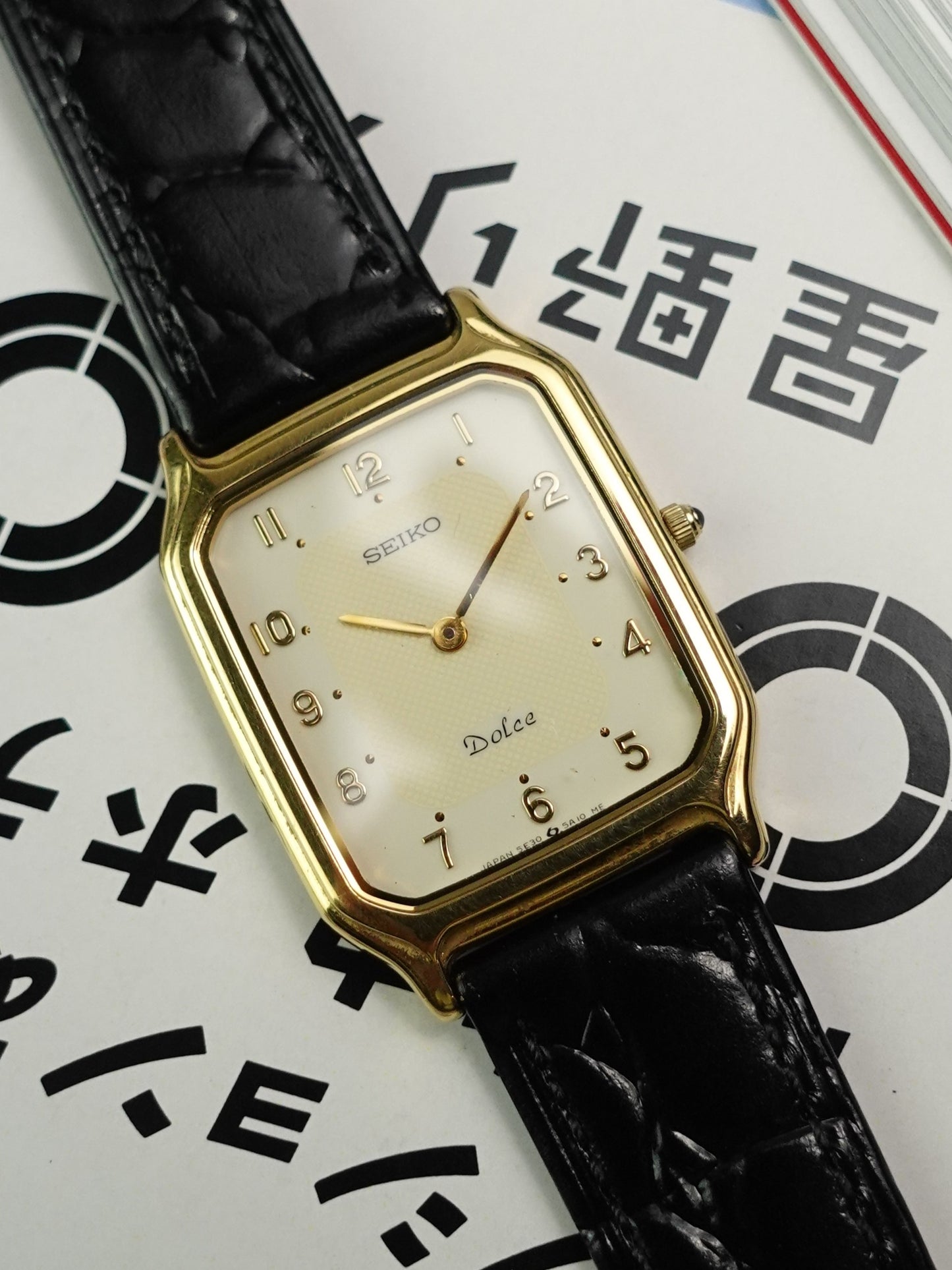 Seiko Dolce Tank 5E30-5A10 SGP30