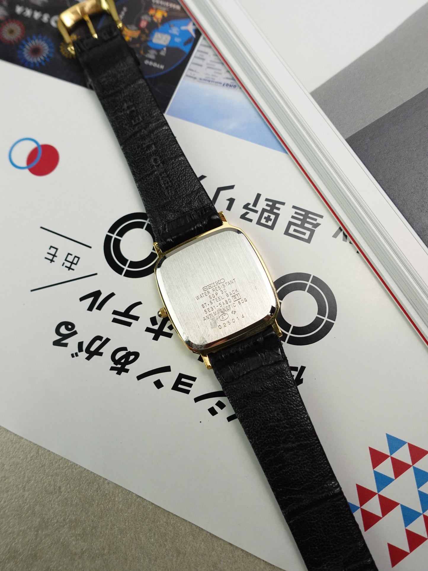 Seiko Dolce 5E31-5A80 Anti-Magnetic case with original buckle