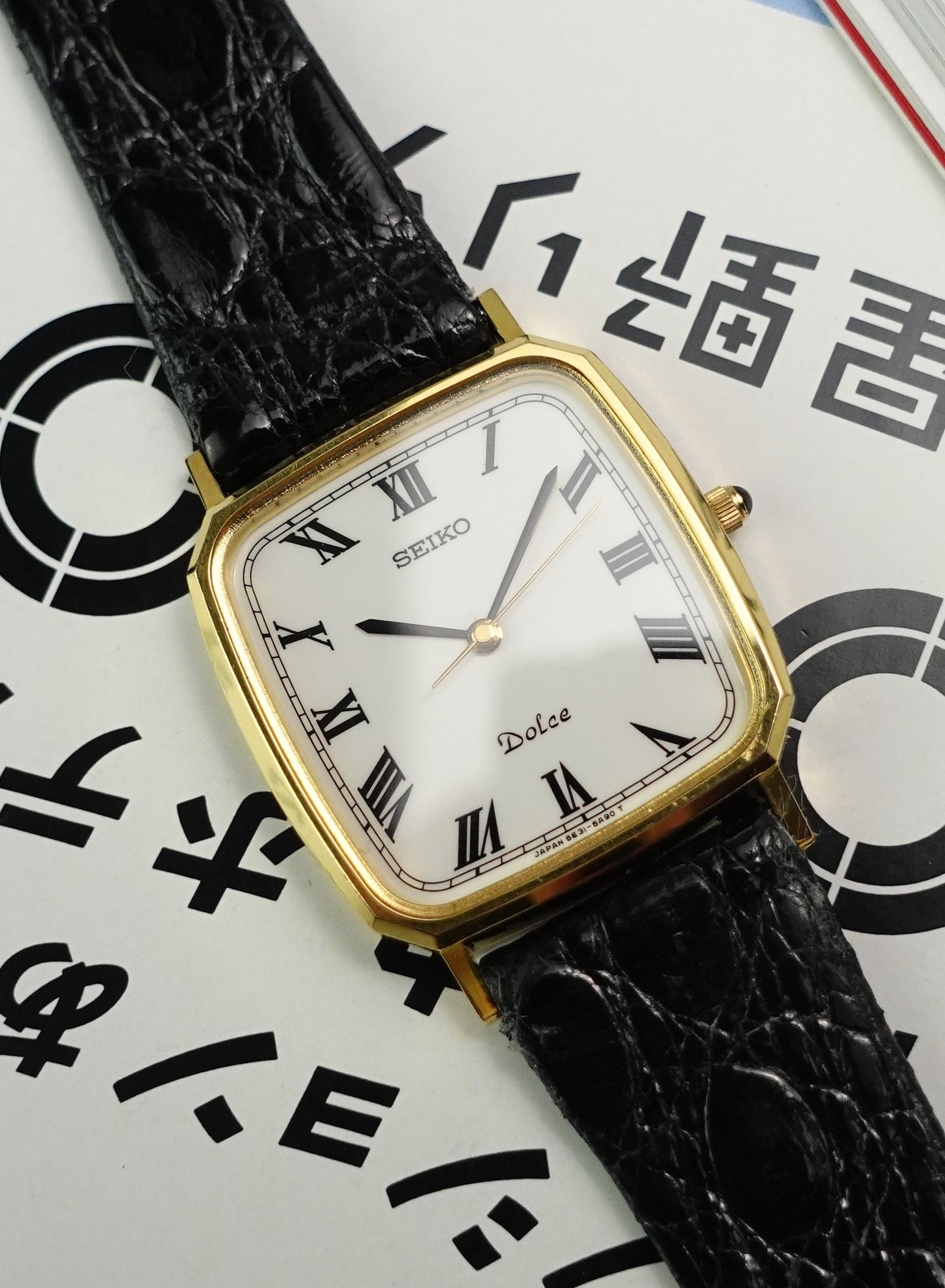 Seiko Dolce 5E31-5A80 Anti-Magnetic case with original buckle