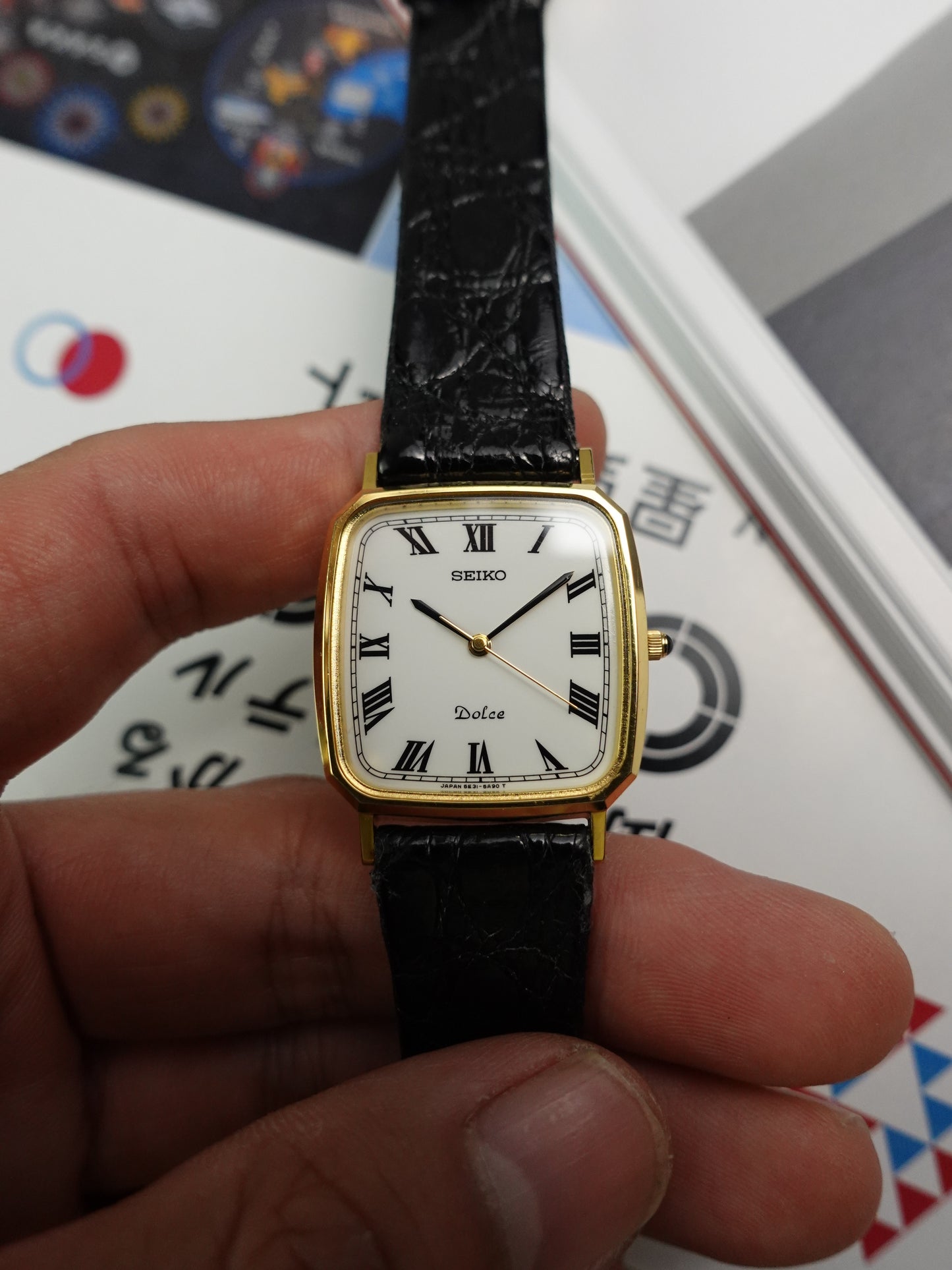 Seiko Dolce 5E31-5A80 Anti-Magnetic case with original buckle