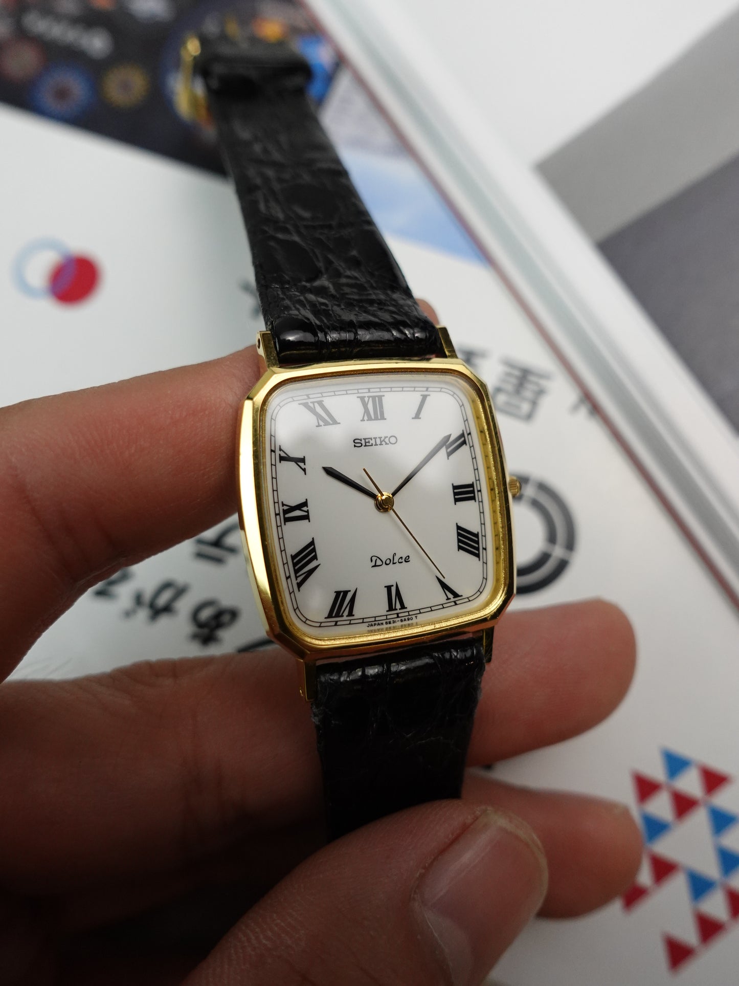 Seiko Dolce 5E31-5A80 Anti-Magnetic case with original buckle