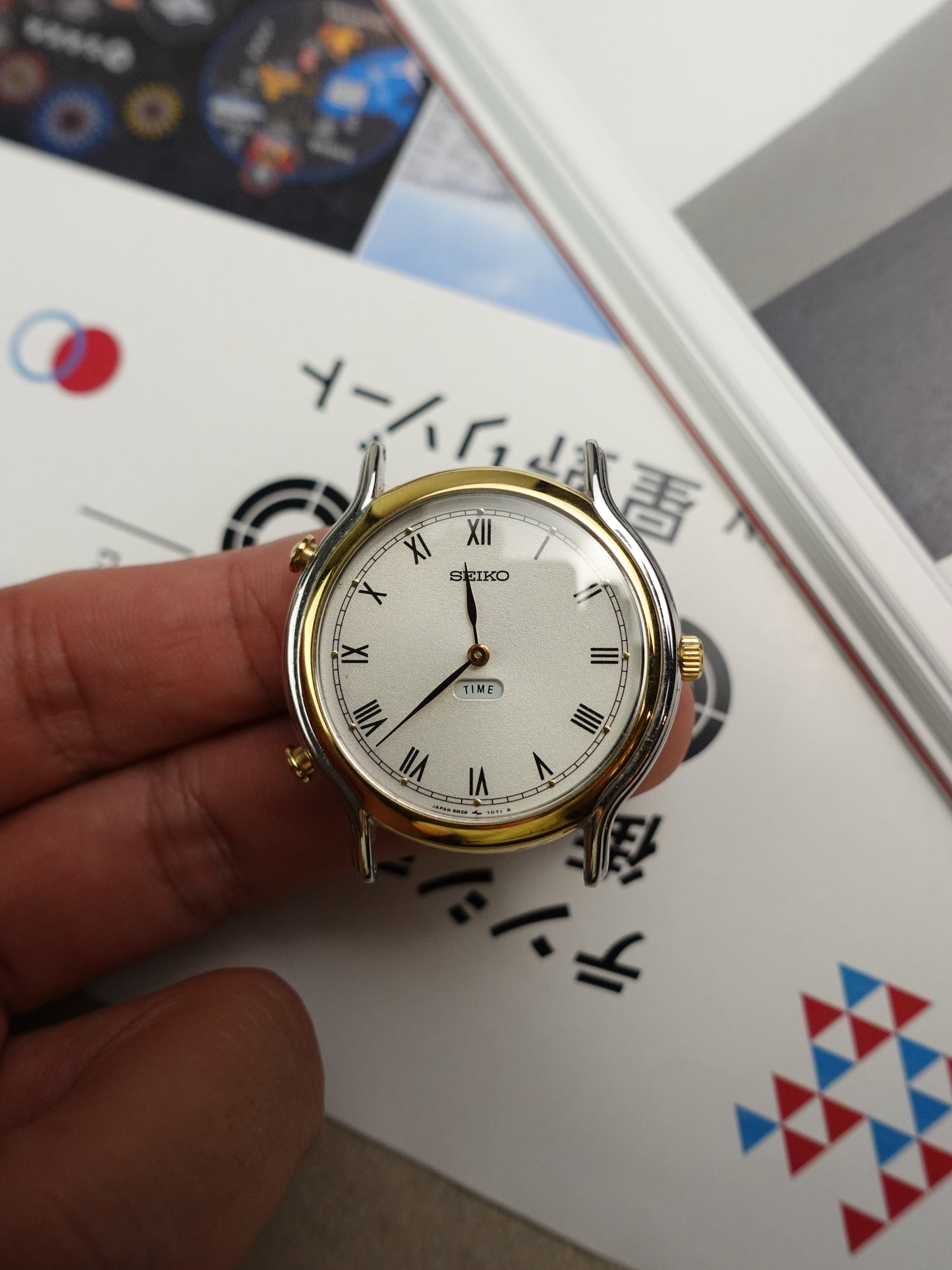 Seiko Multi Function with original buckle (+ extra strap)