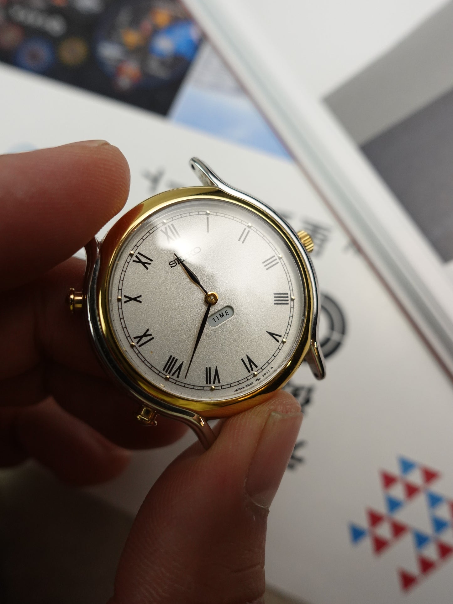 Seiko Multi Function with original buckle (+ extra strap)