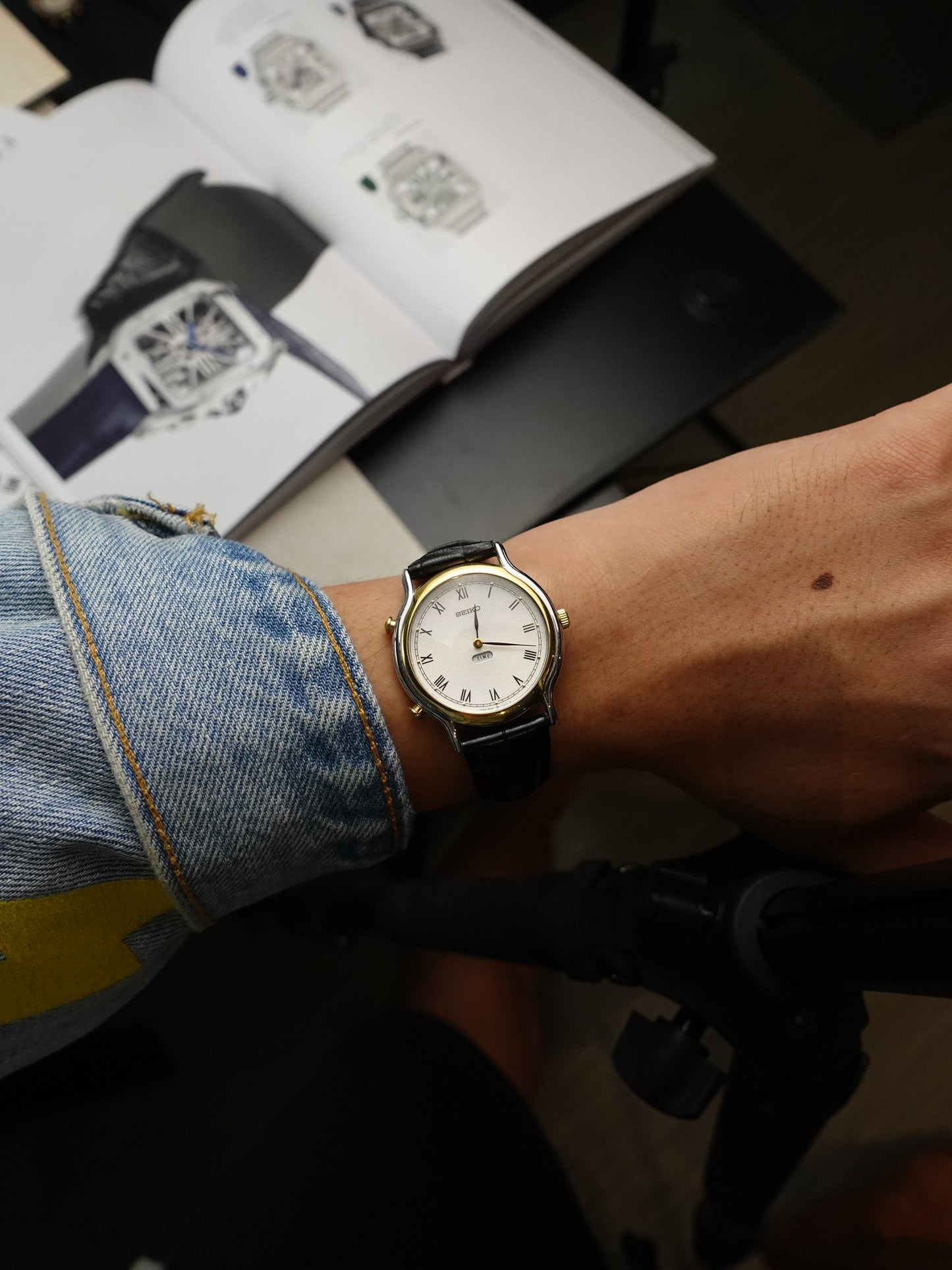 Seiko Multi Function with original buckle (+ extra strap)