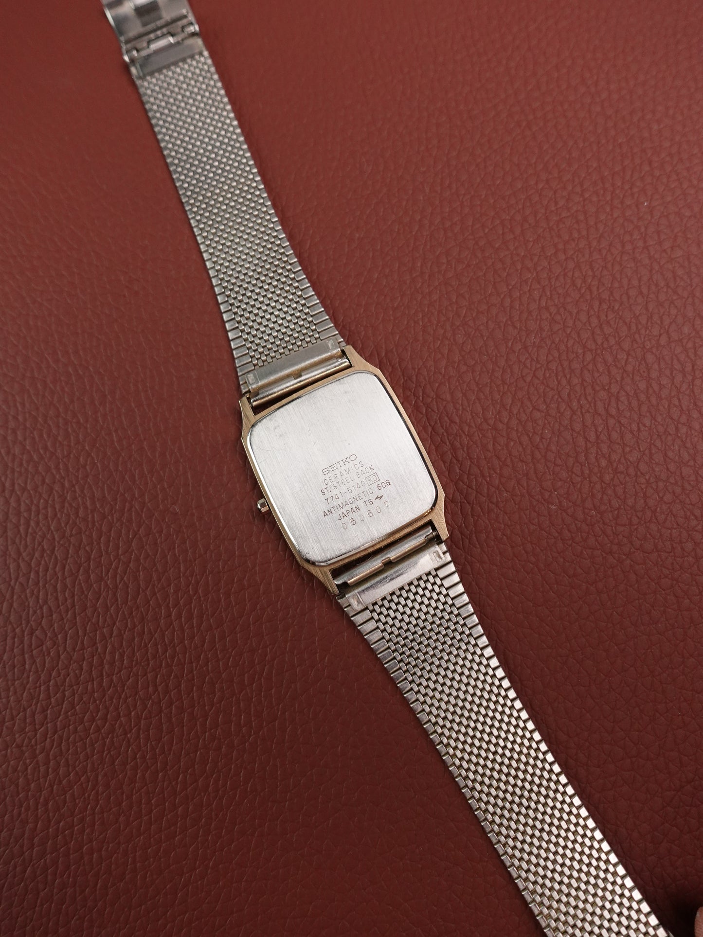 Seiko Dolce 7741-5140 Ceramic Case Antimagnetic