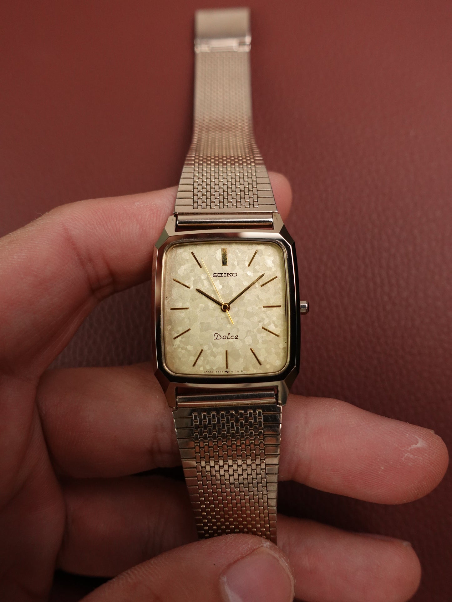 Seiko Dolce 7741-5140 Ceramic Case Antimagnetic