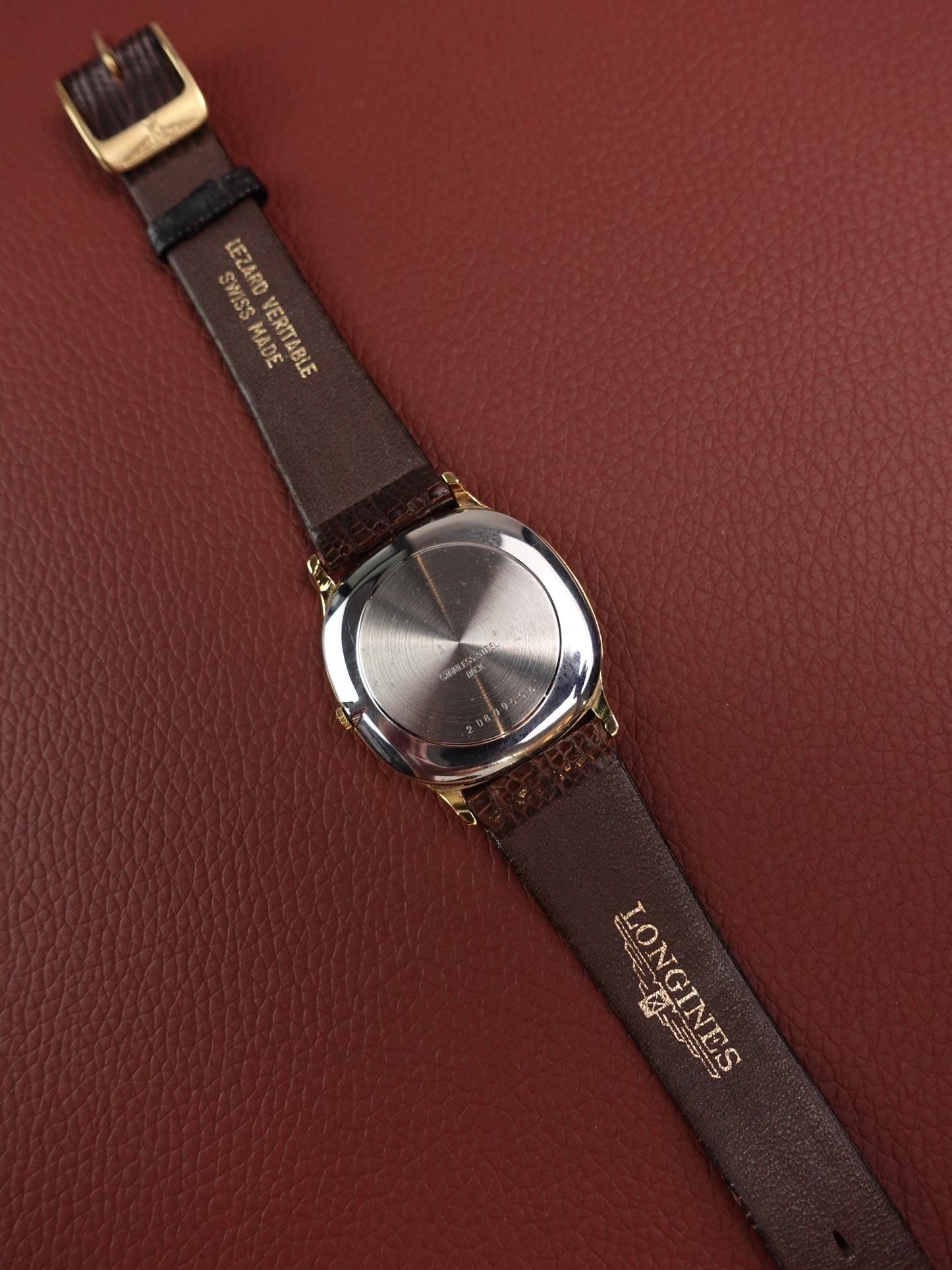 Longines Classic Quartz Cushion Case with original box
