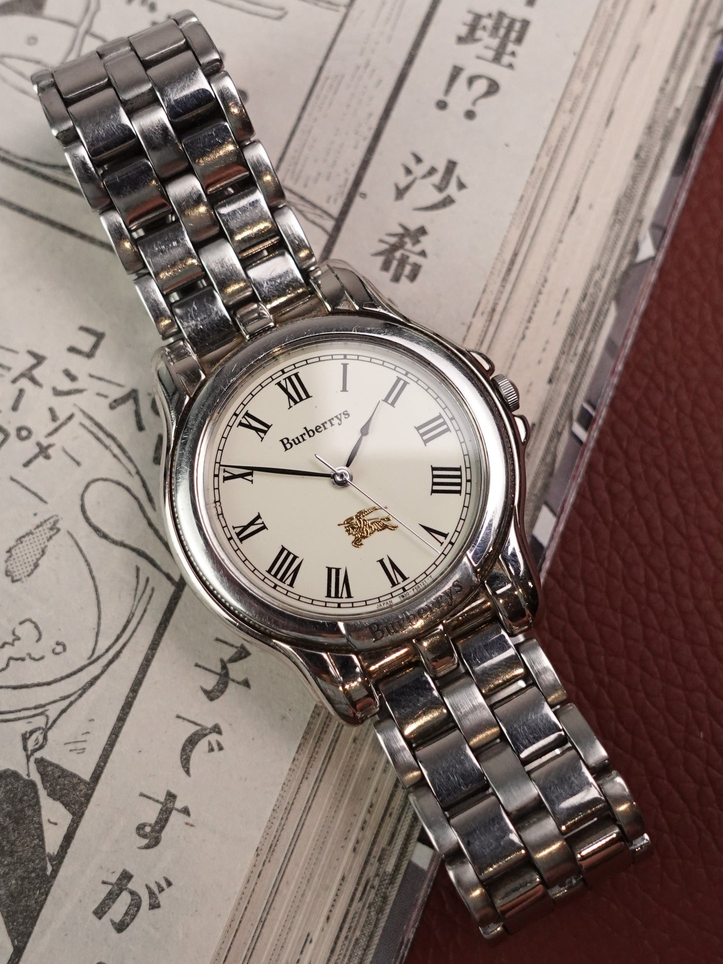 Men's Burberry Classic in jubilee bracelet full steel
