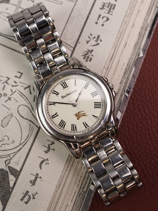Men's Burberry Classic in jubilee bracelet full steel