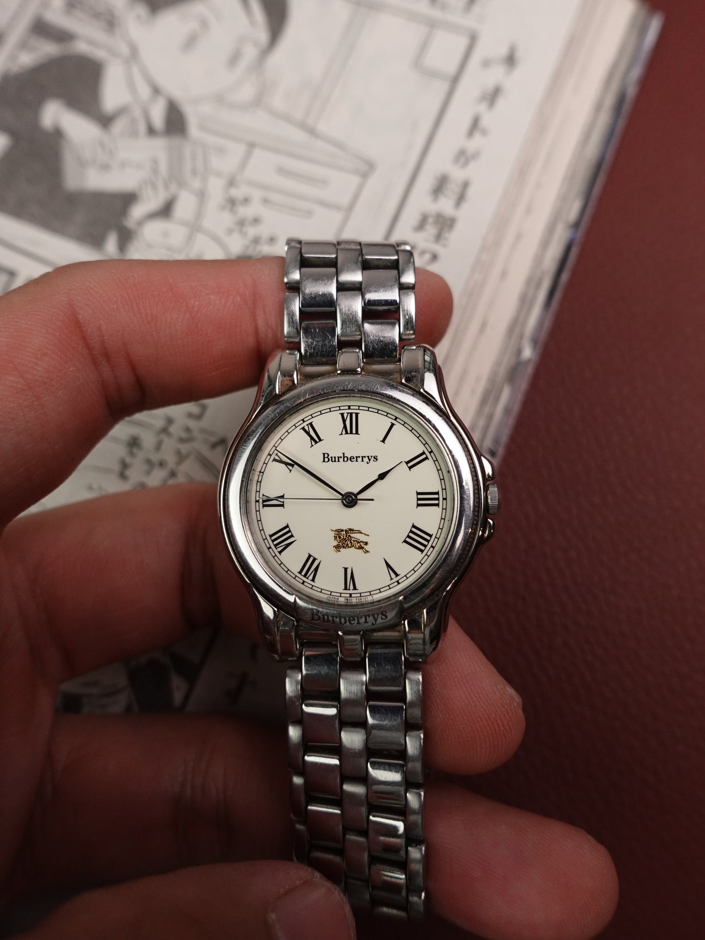 Men's Burberry Classic in jubilee bracelet full steel