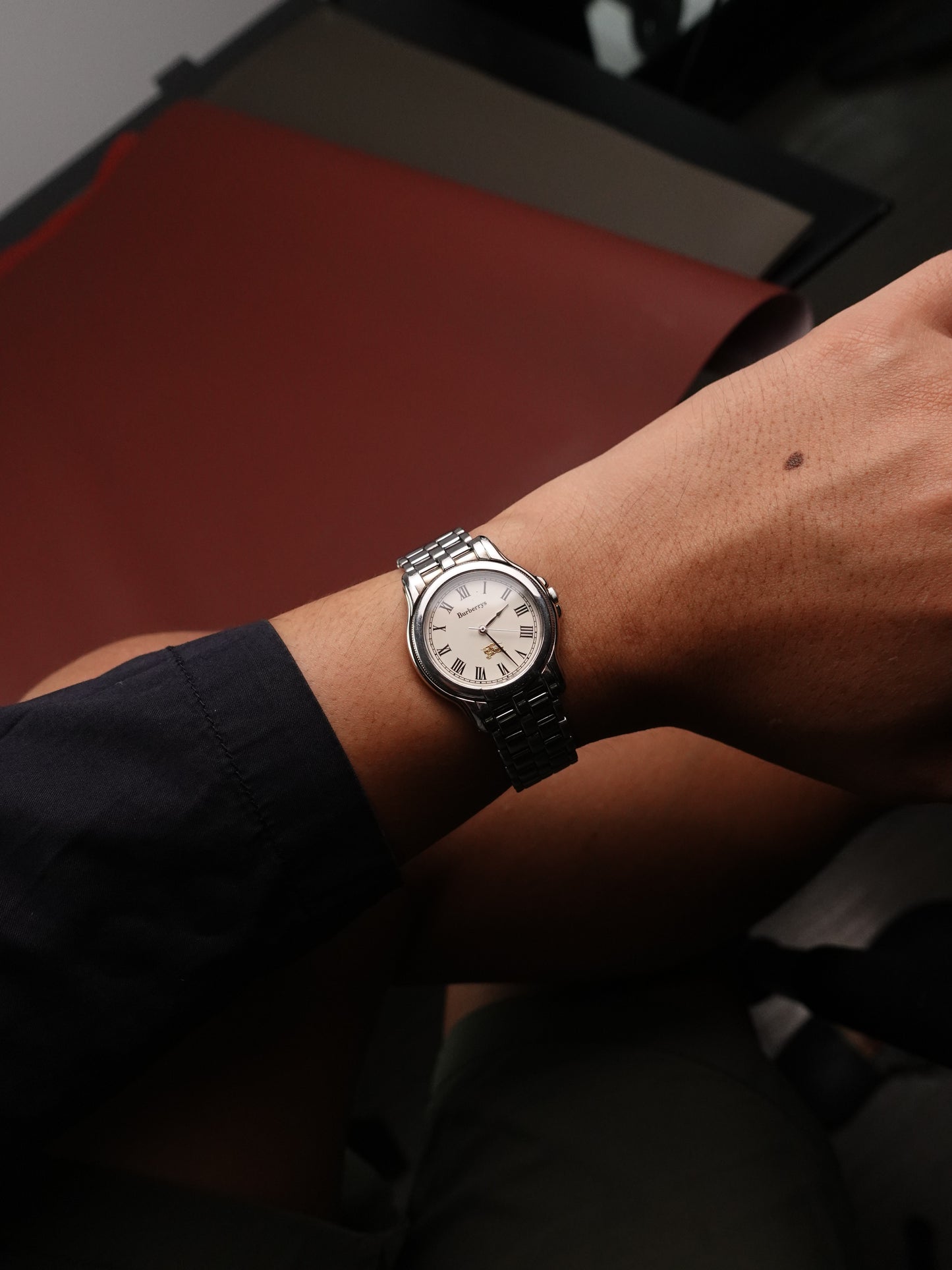 Men's Burberry Classic in jubilee bracelet full steel