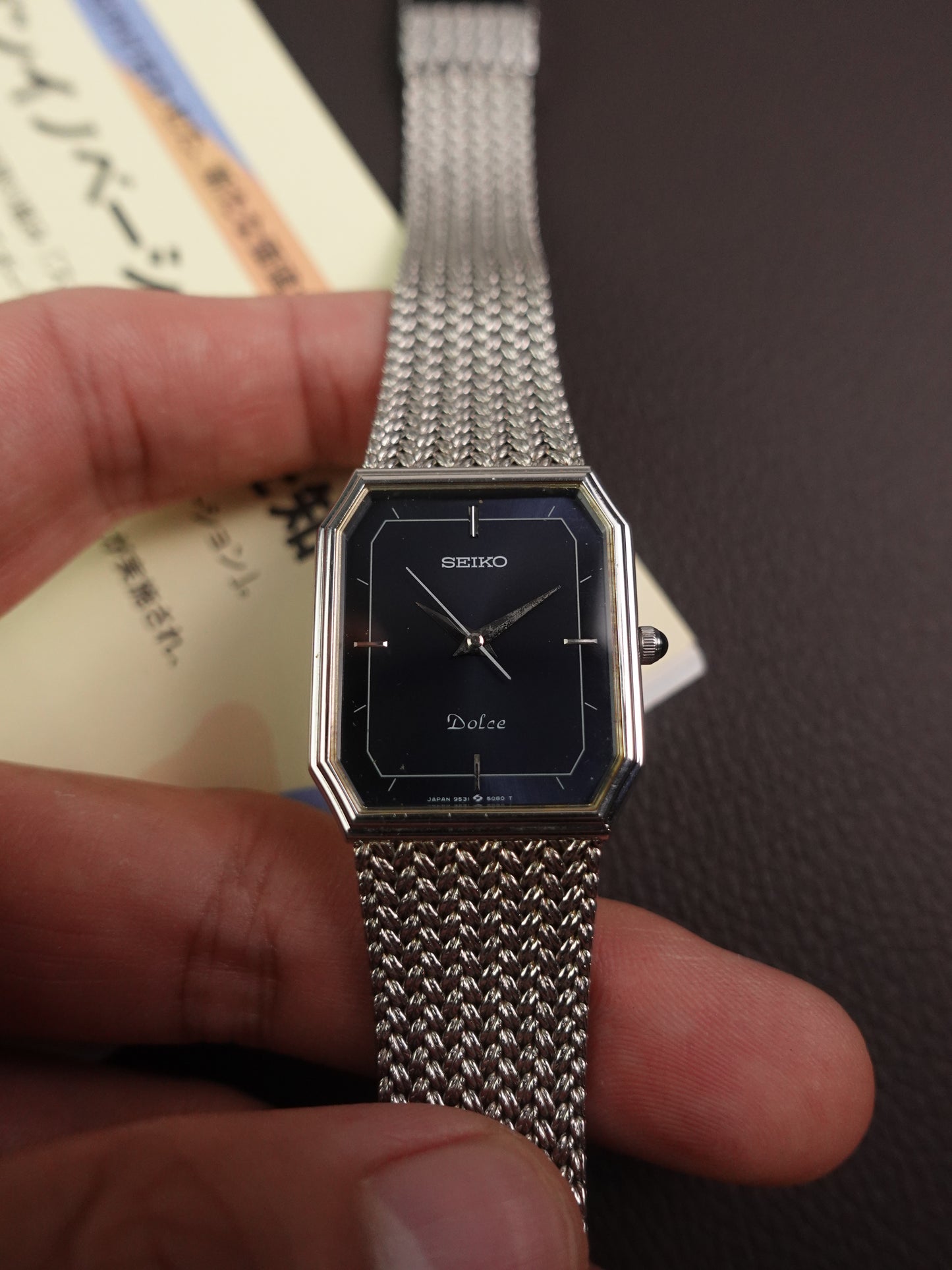 Seiko Dolce integrated bracelet 9531-5080