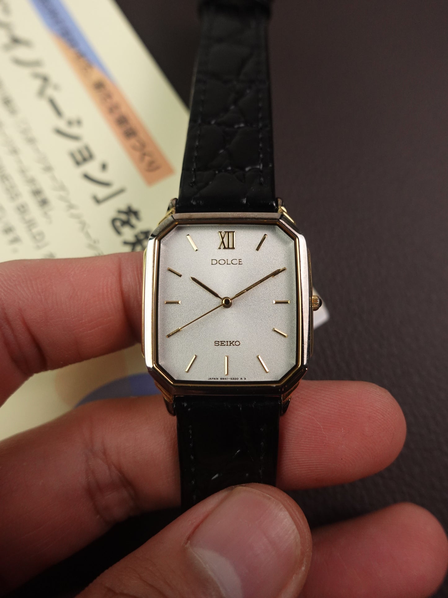 Seiko Dolce Tank 8N41-5170