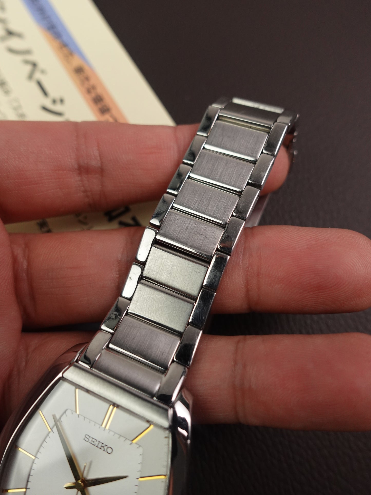 Seiko Dolce Tonneau Quartz 8J41-0AH0