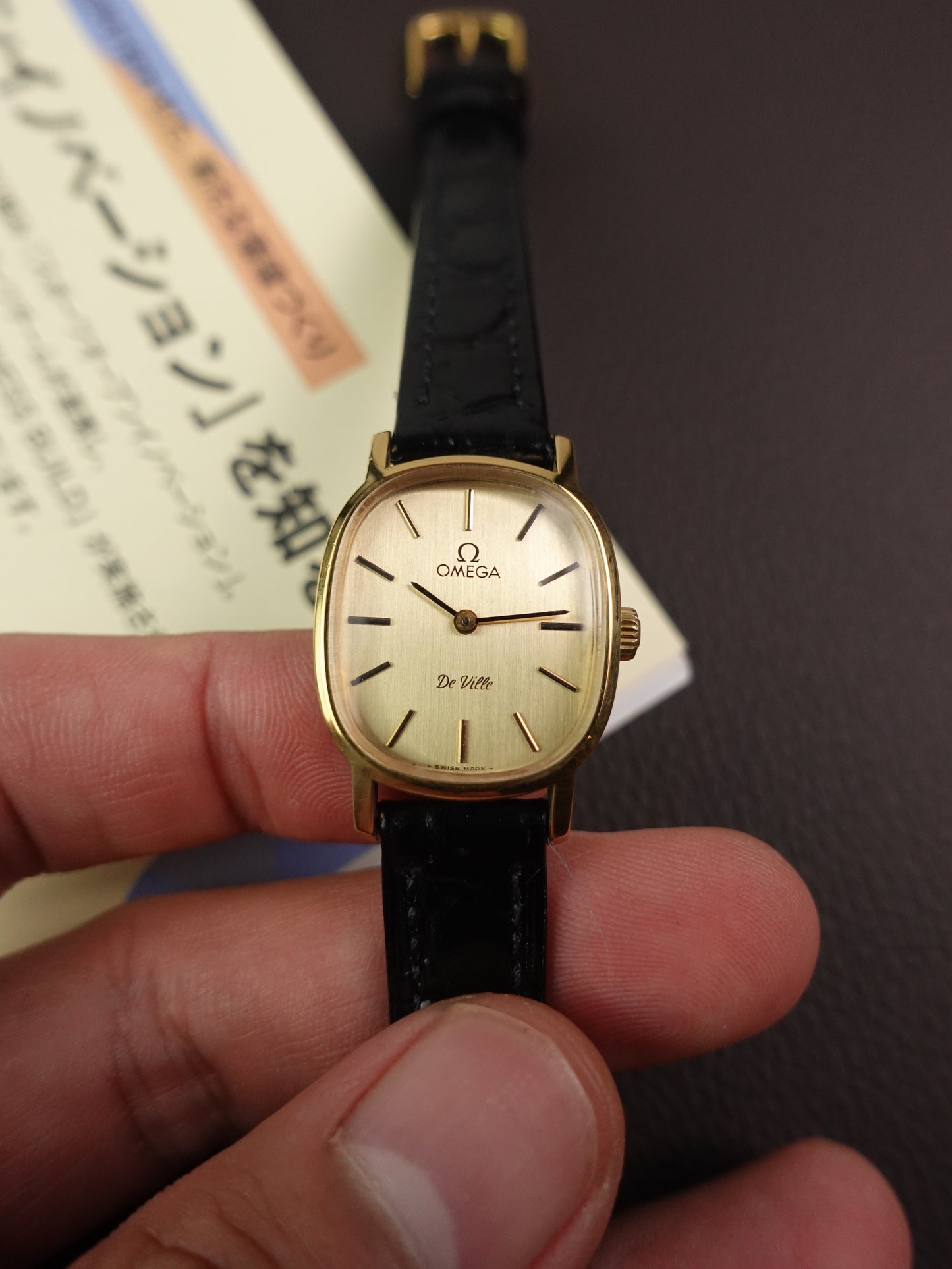 Ladies Omega De-ville Ellipse Manual Winding