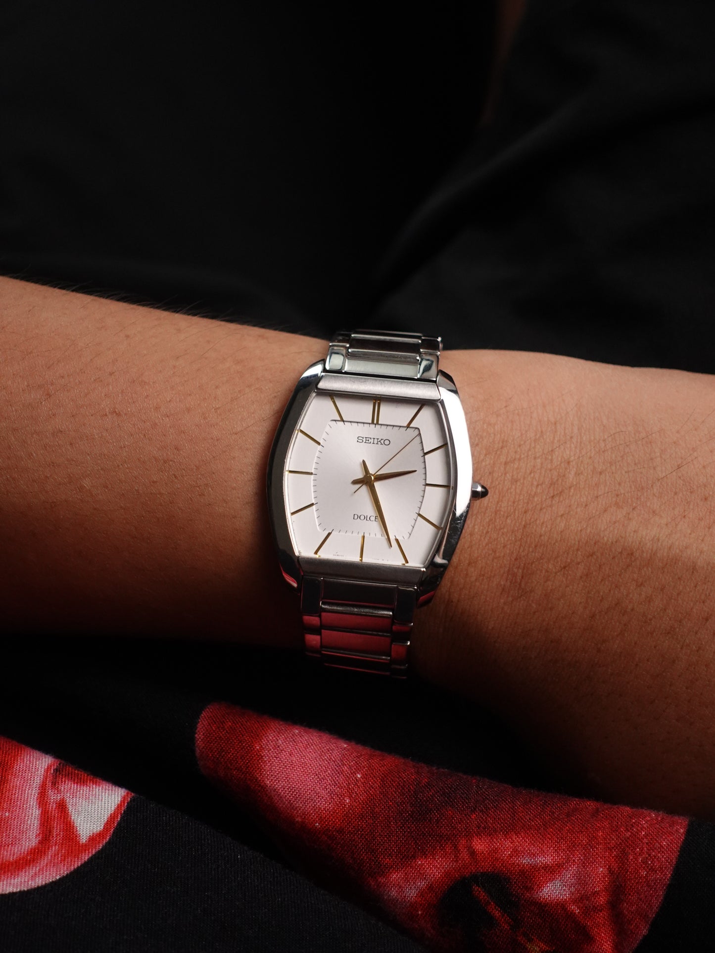 Seiko Dolce Tonneau Quartz 8J41-0AH0