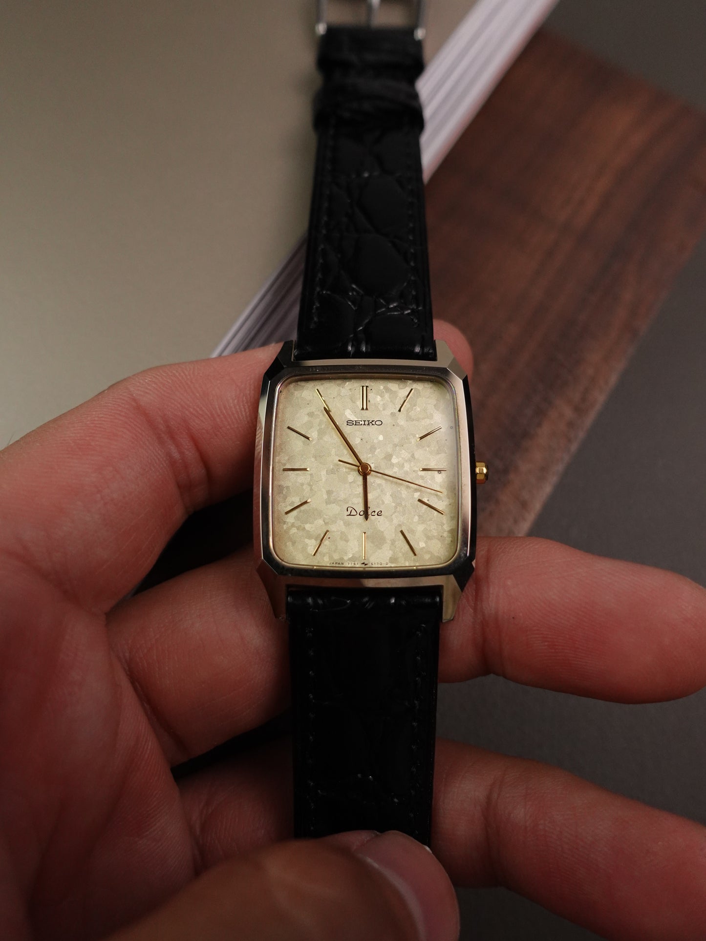 Seiko Dolce 'snowflake' dial 741-5140