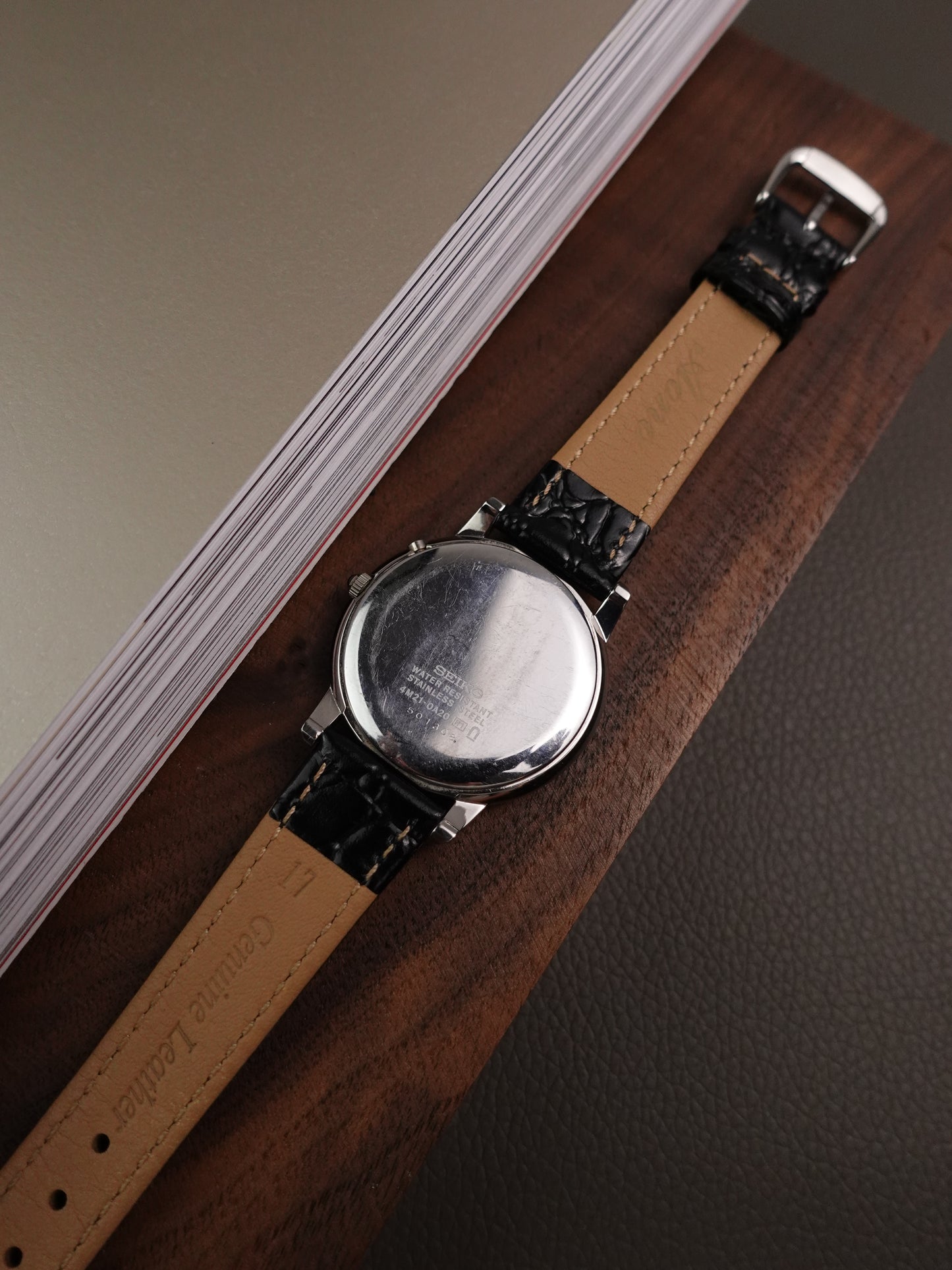 Seiko Dolce AGS (automatic quartz movement)