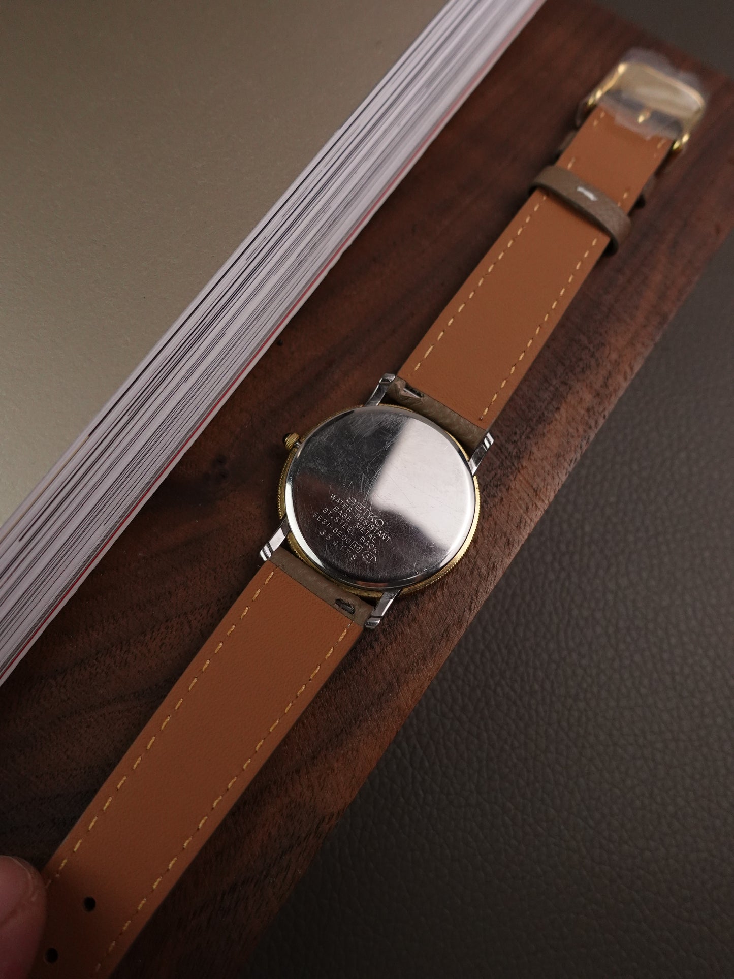 Seiko Dolce 2-tone Dial With 2-tone Coin edge case