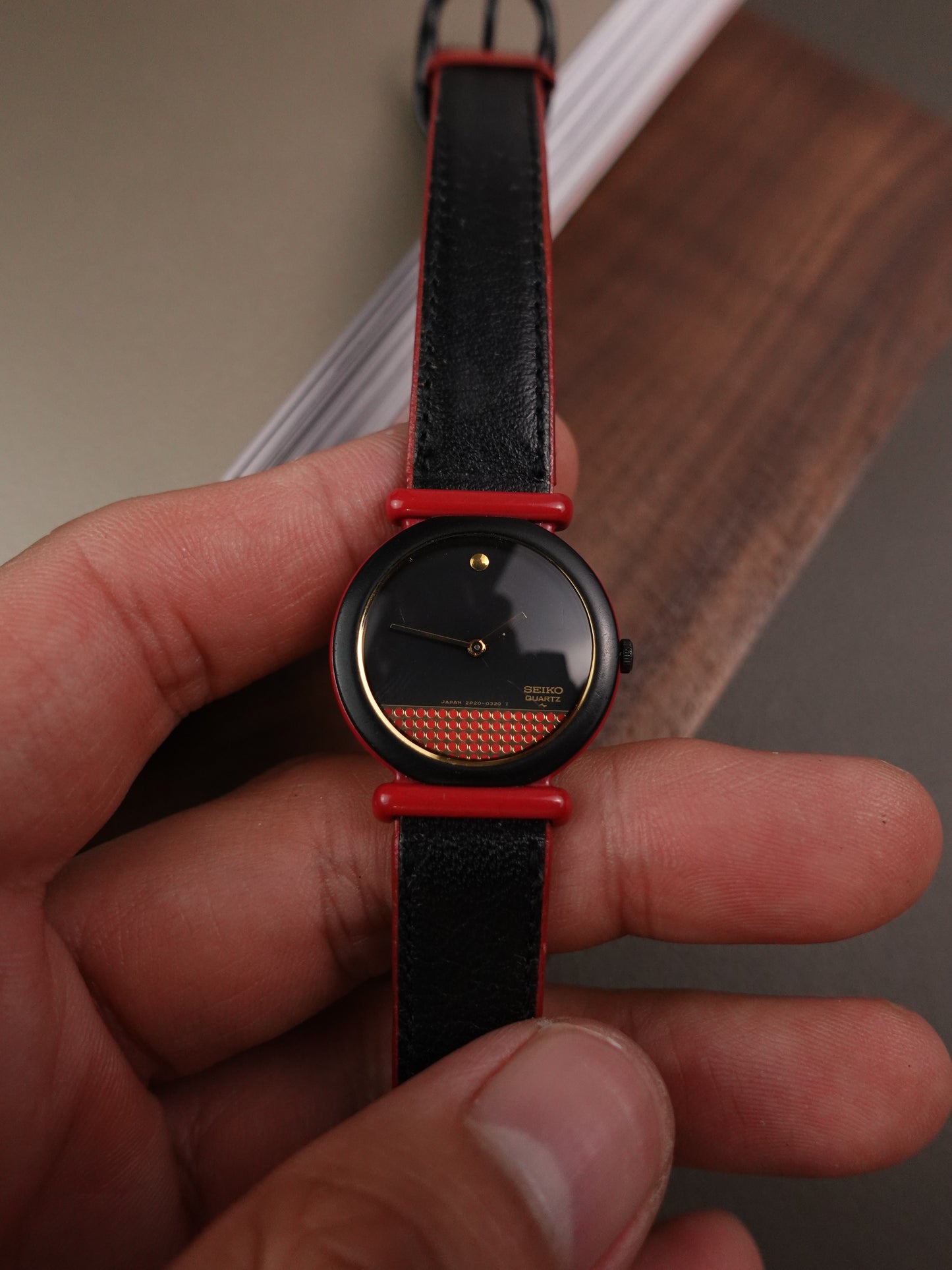 Rare Seiko Rivoli "brick breaker" quartz