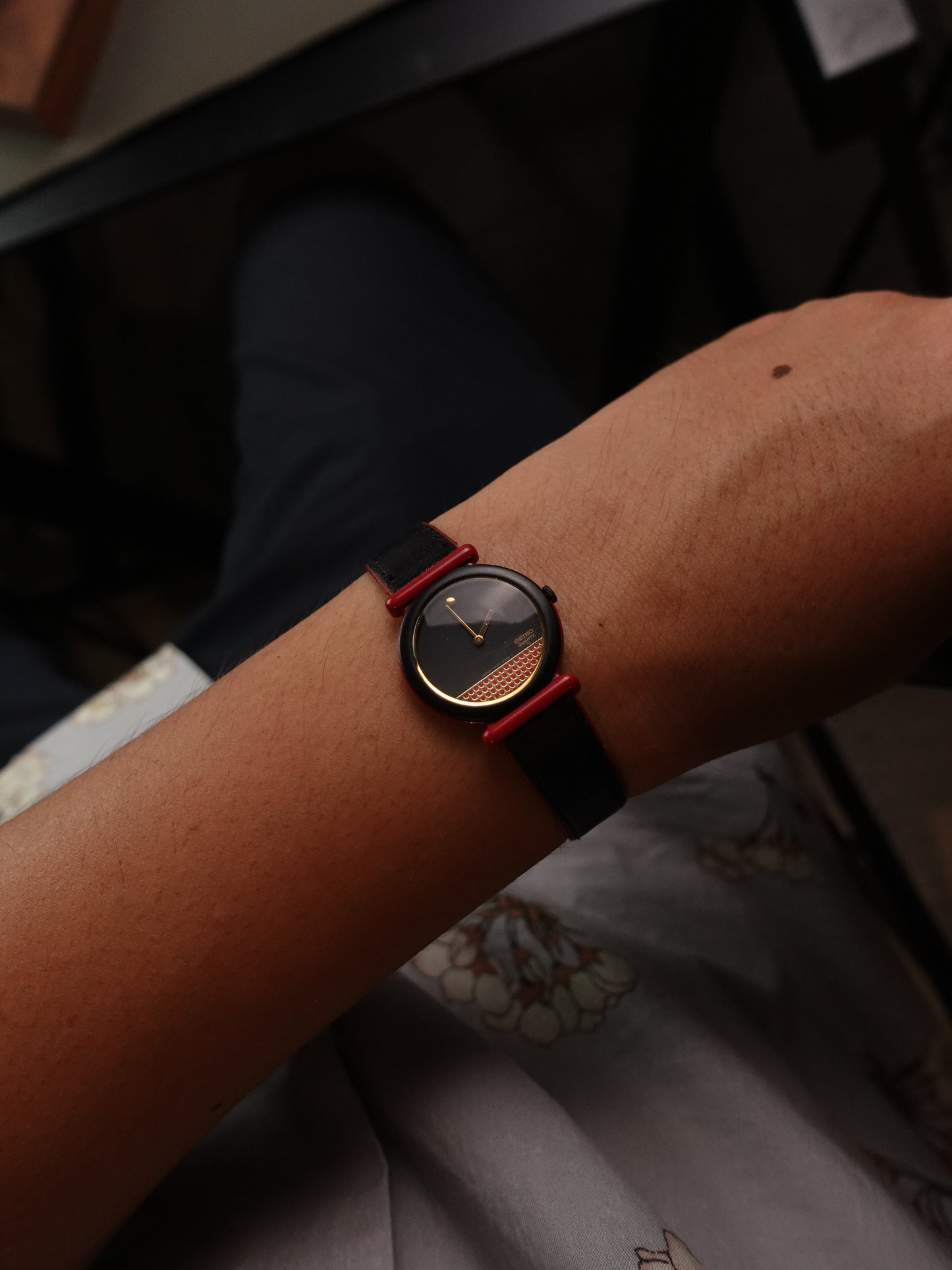 Rare Seiko Rivoli "brick breaker" quartz