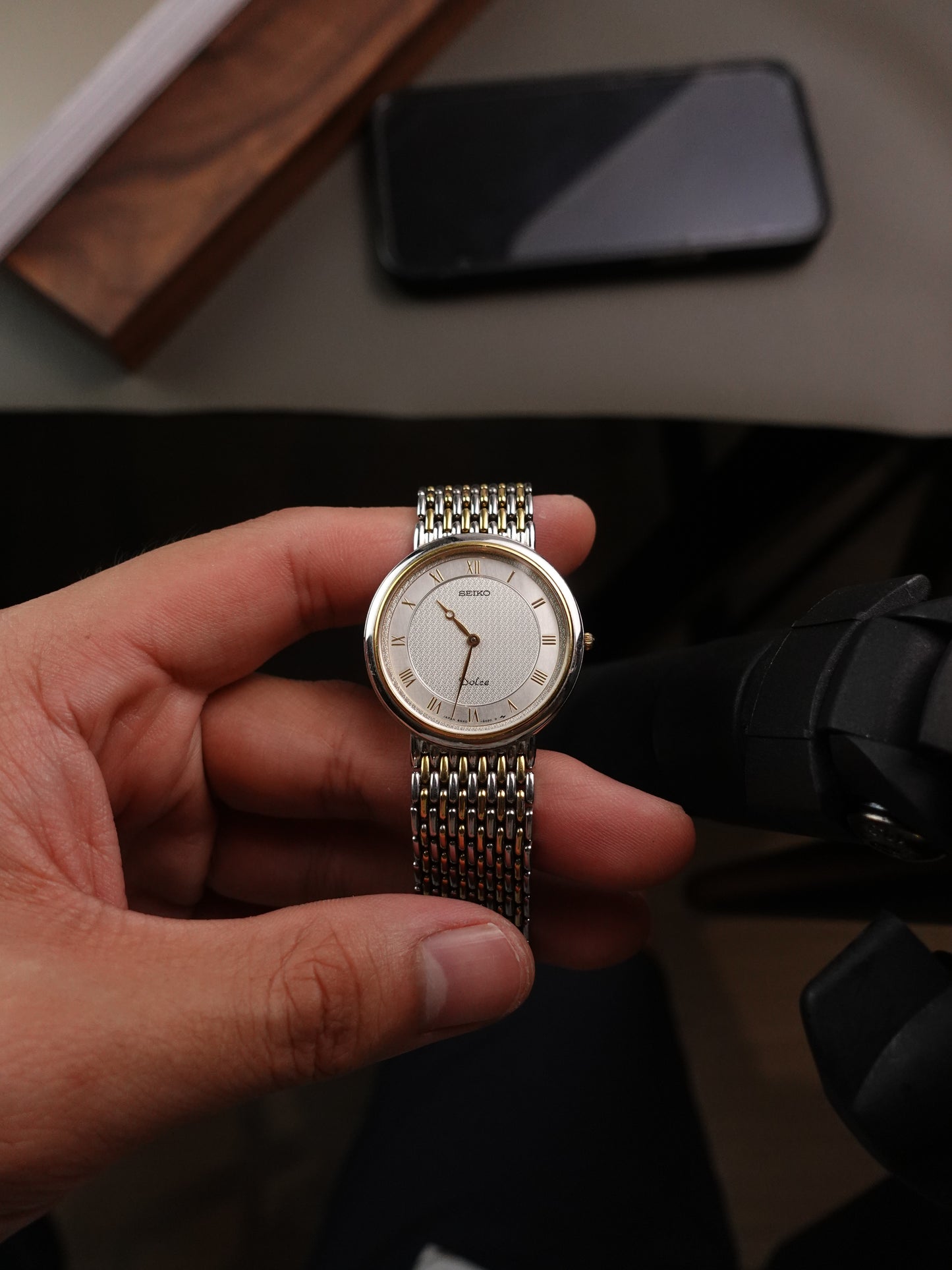 Seiko Dolce Bead of Rice Bracelet 8N40-6030