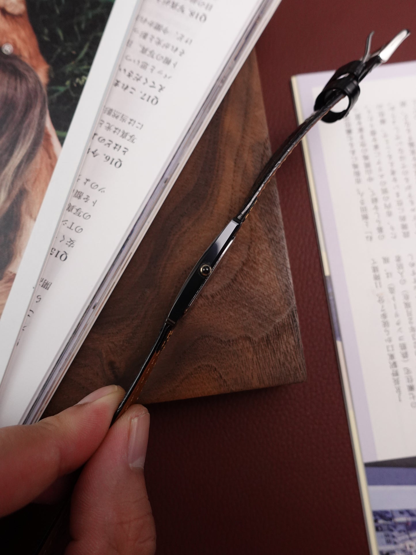 Seiko Dolce Black Ceramic case with ori case 7321-5A00