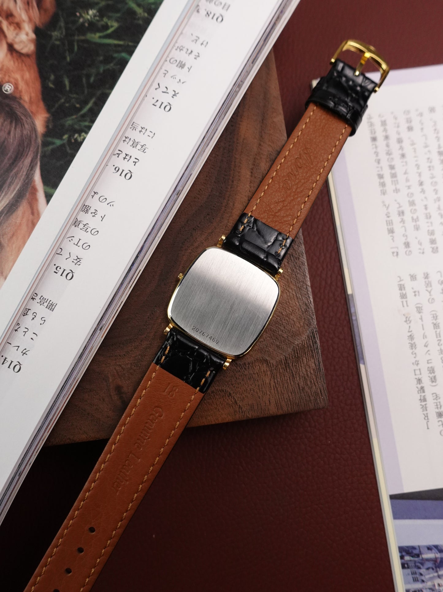Longings Ultra-slim Cushion case Quartz in Full Set (papers, box)