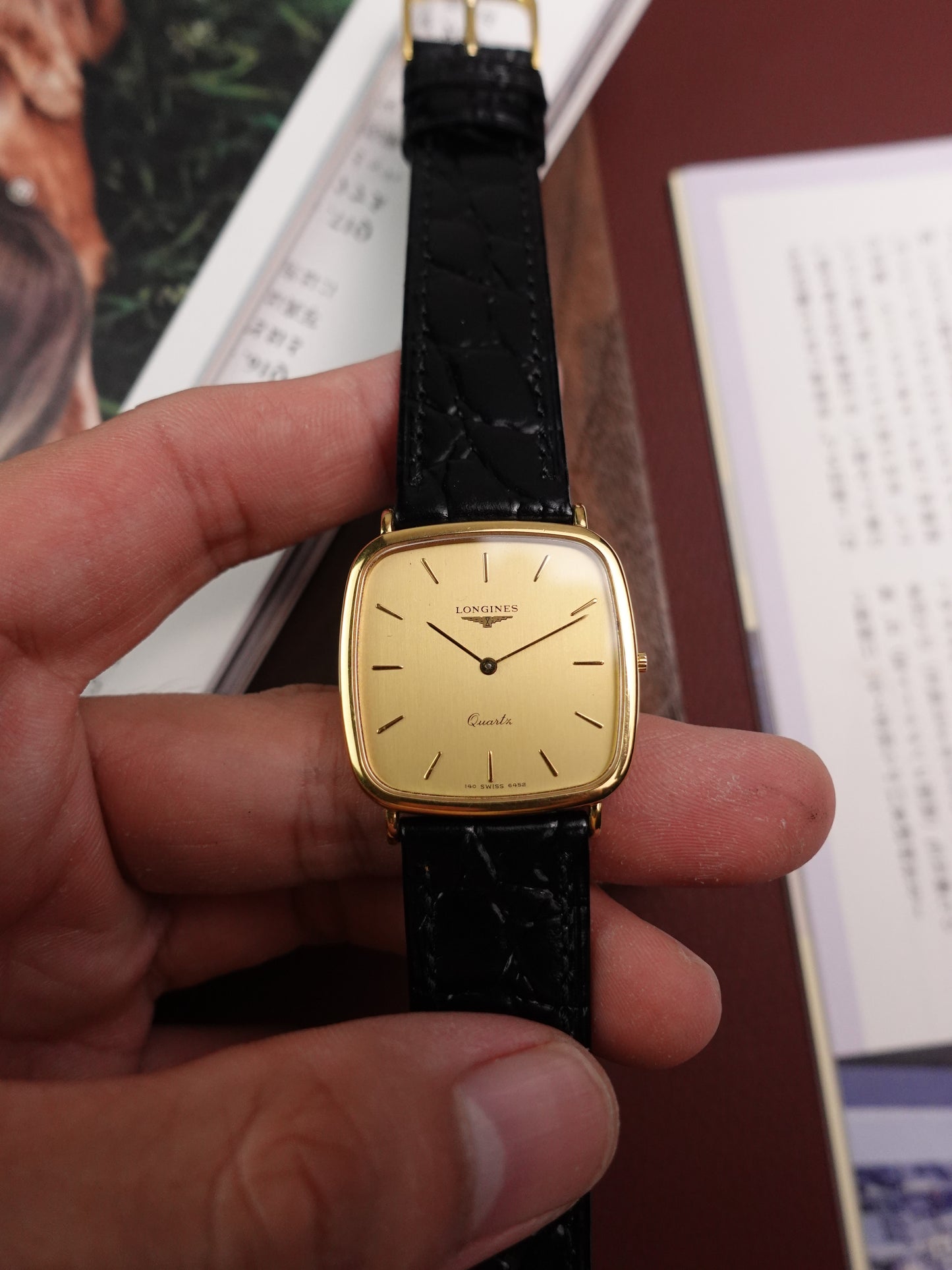 Longings Ultra-slim Cushion case Quartz in Full Set (papers, box)