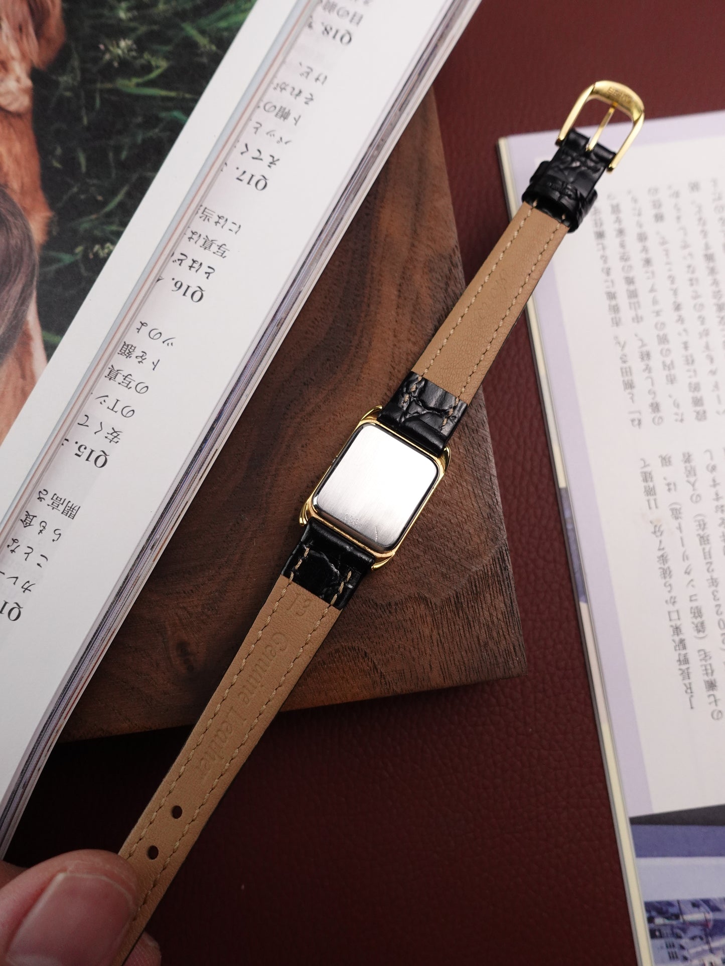 Ladies Omega De-ville Quartz with original buckle