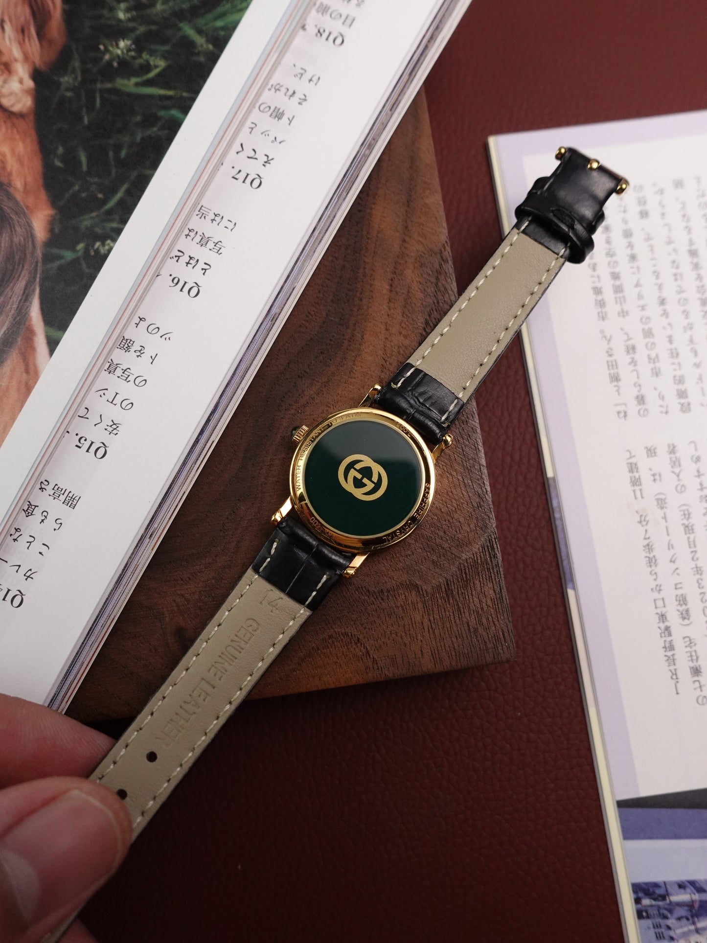 Gucci Classic Green Roman numerals