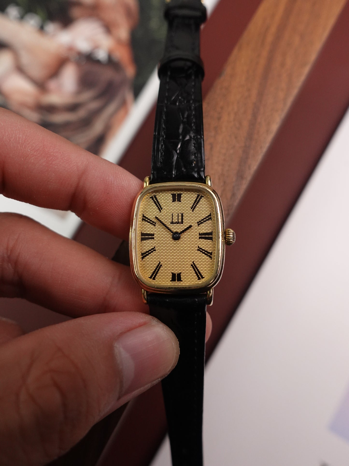 Dunhill Classic Tank Quartz Swiss made