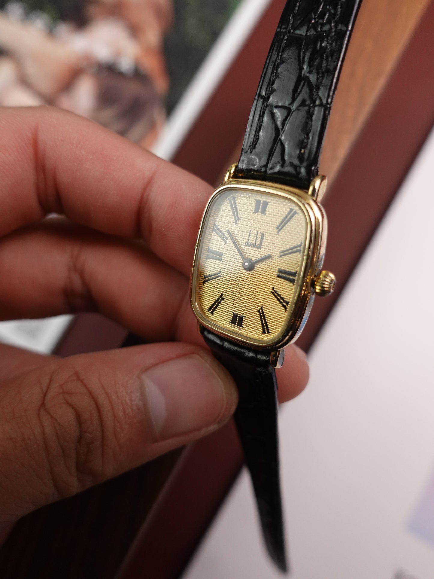 Dunhill Classic Tank Quartz Swiss made