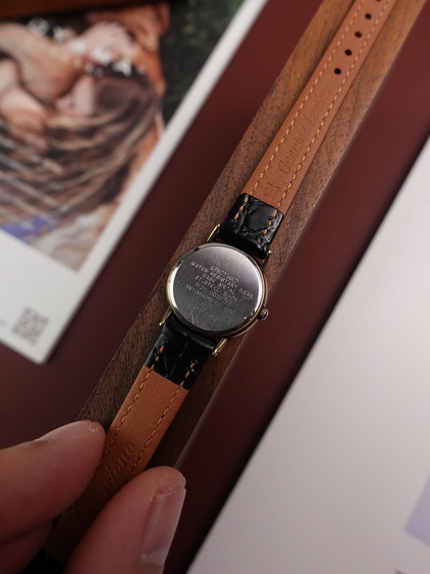 Ladies Seiko Avenue Quartz in satin bronze case finishing