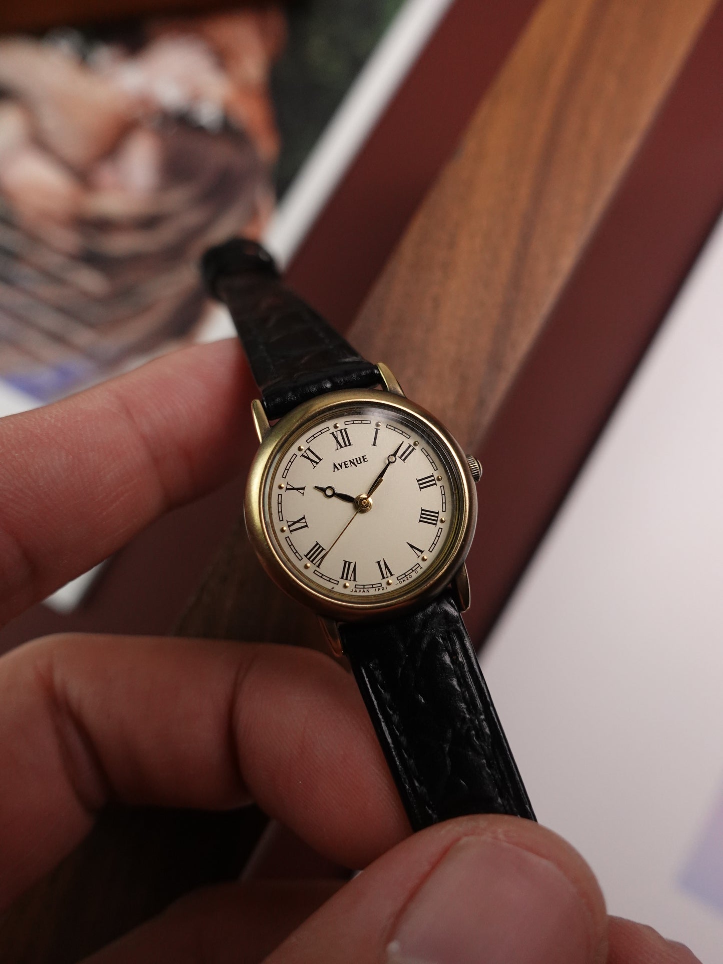 Ladies Seiko Avenue Quartz in satin bronze case finishing