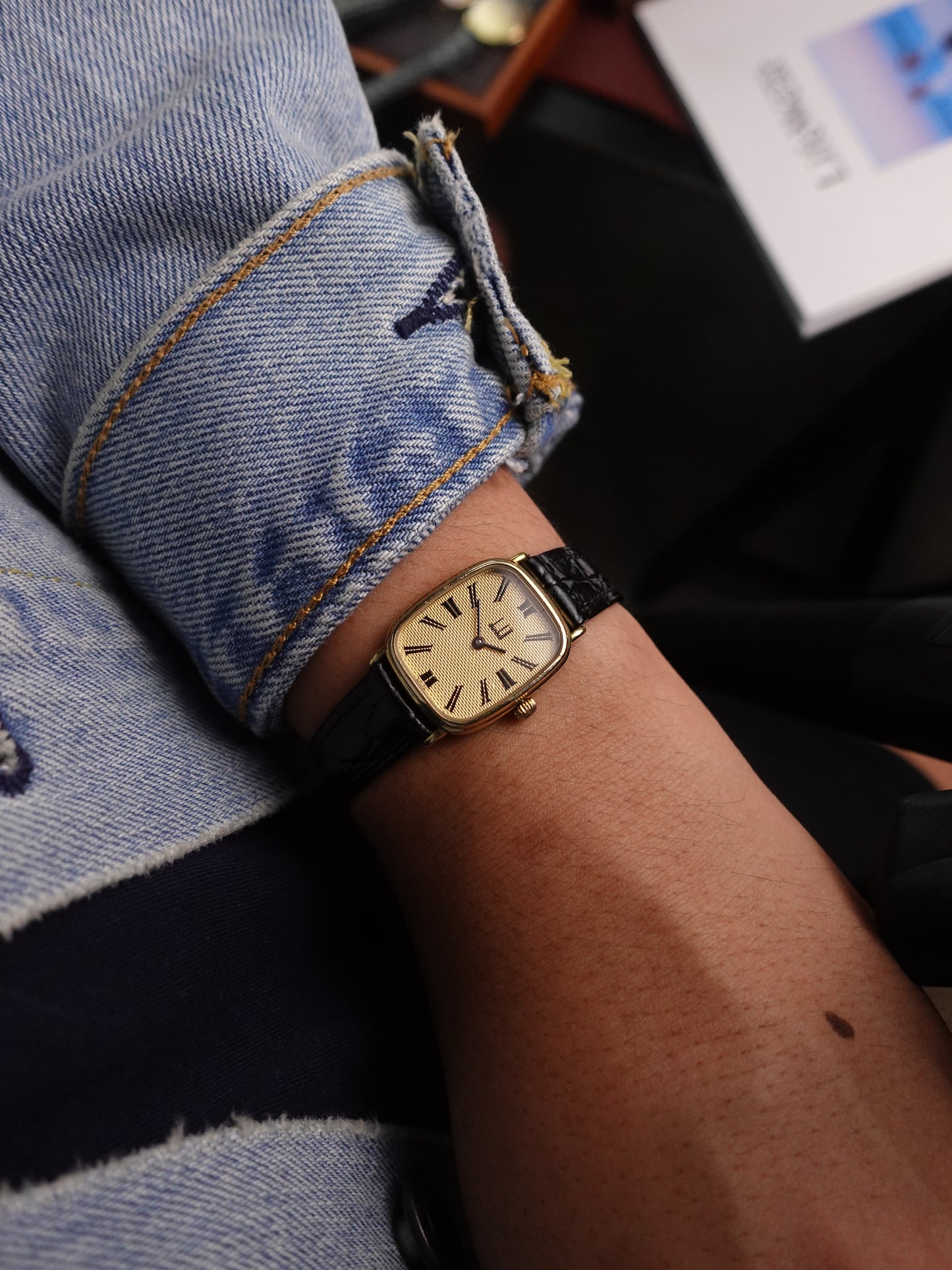 Dunhill Classic Tank Quartz Swiss made