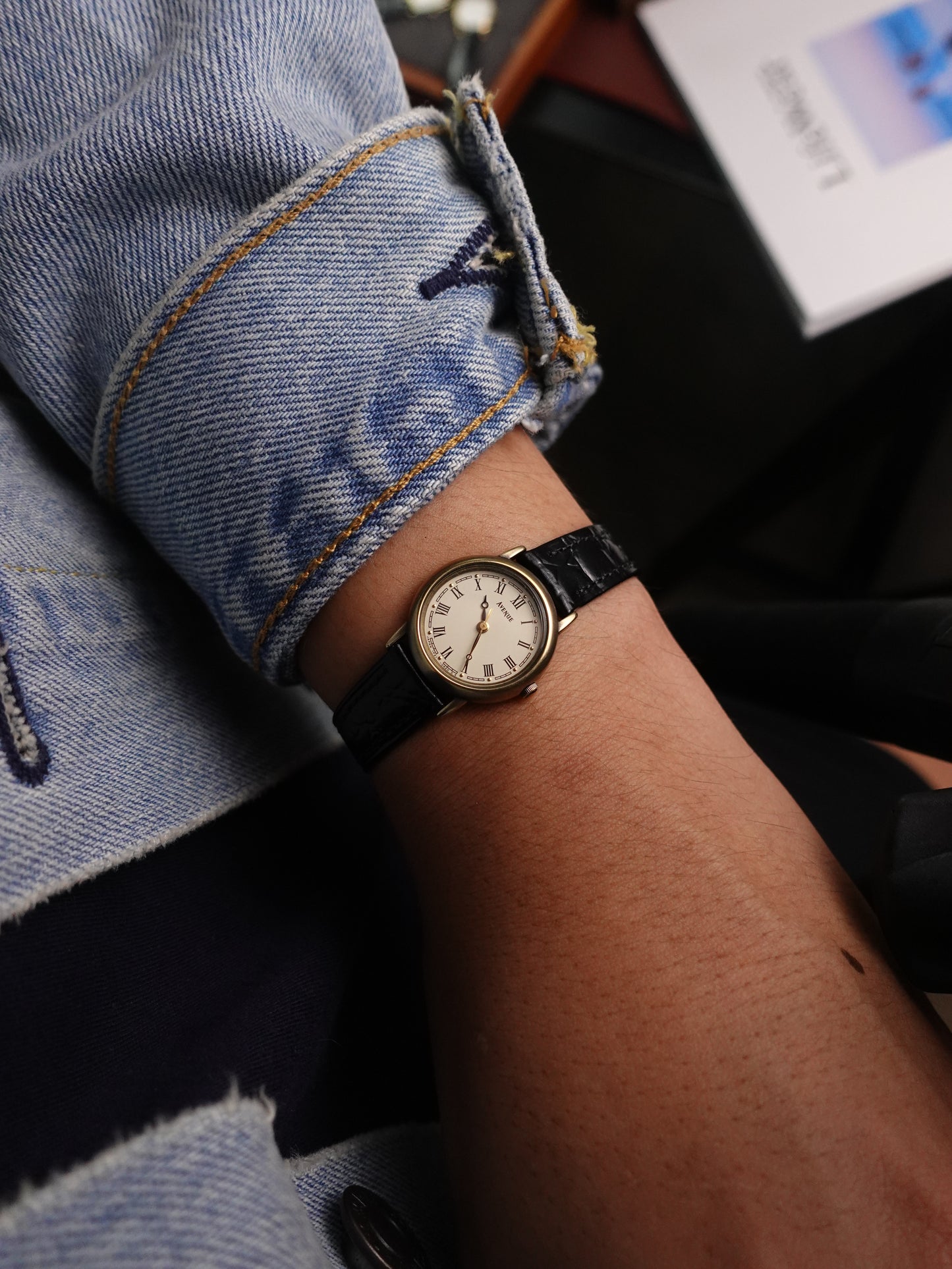 Ladies Seiko Avenue Quartz in satin bronze case finishing