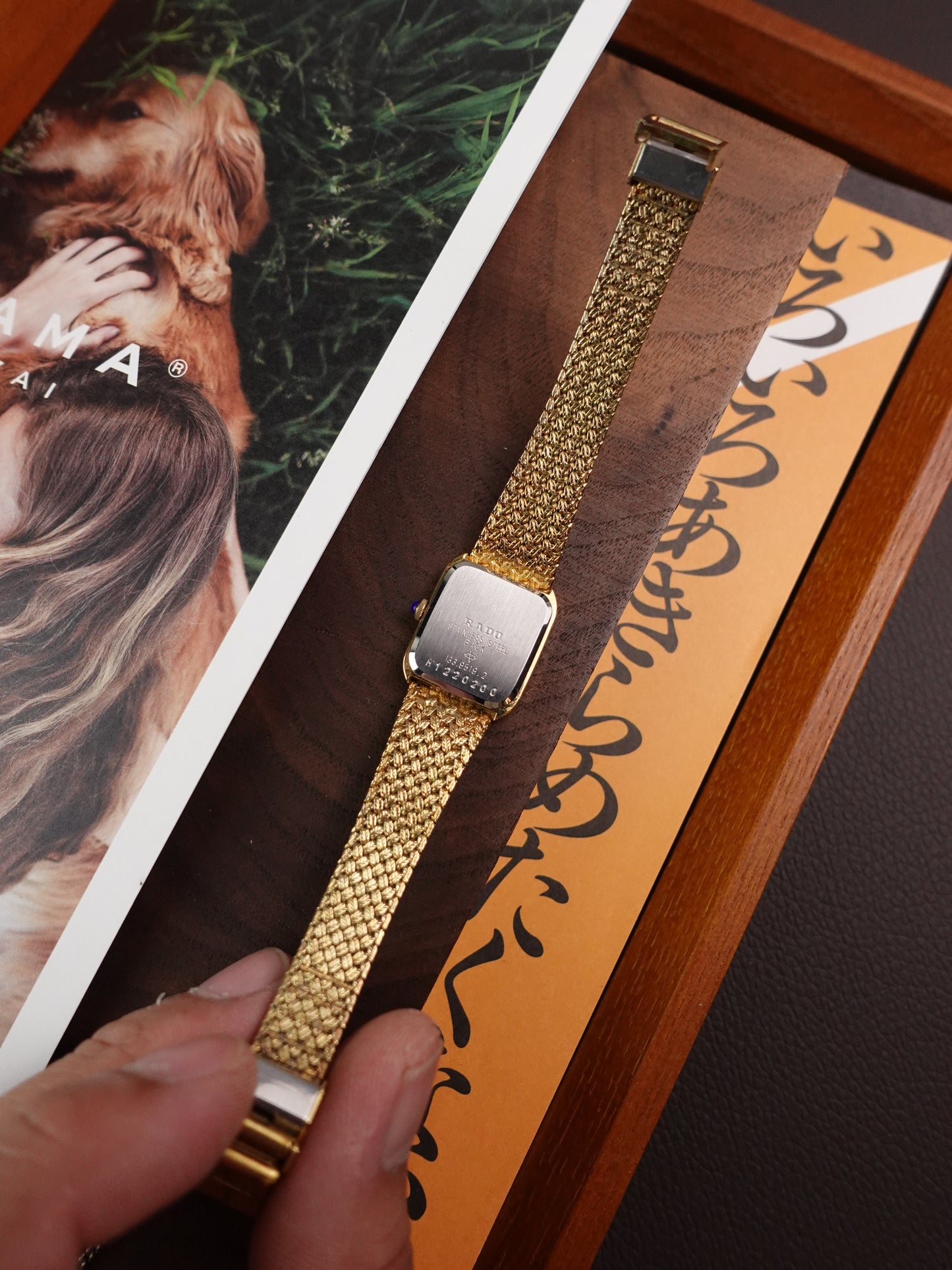 Ladies Rado Tank with integrated bracelet Quartz